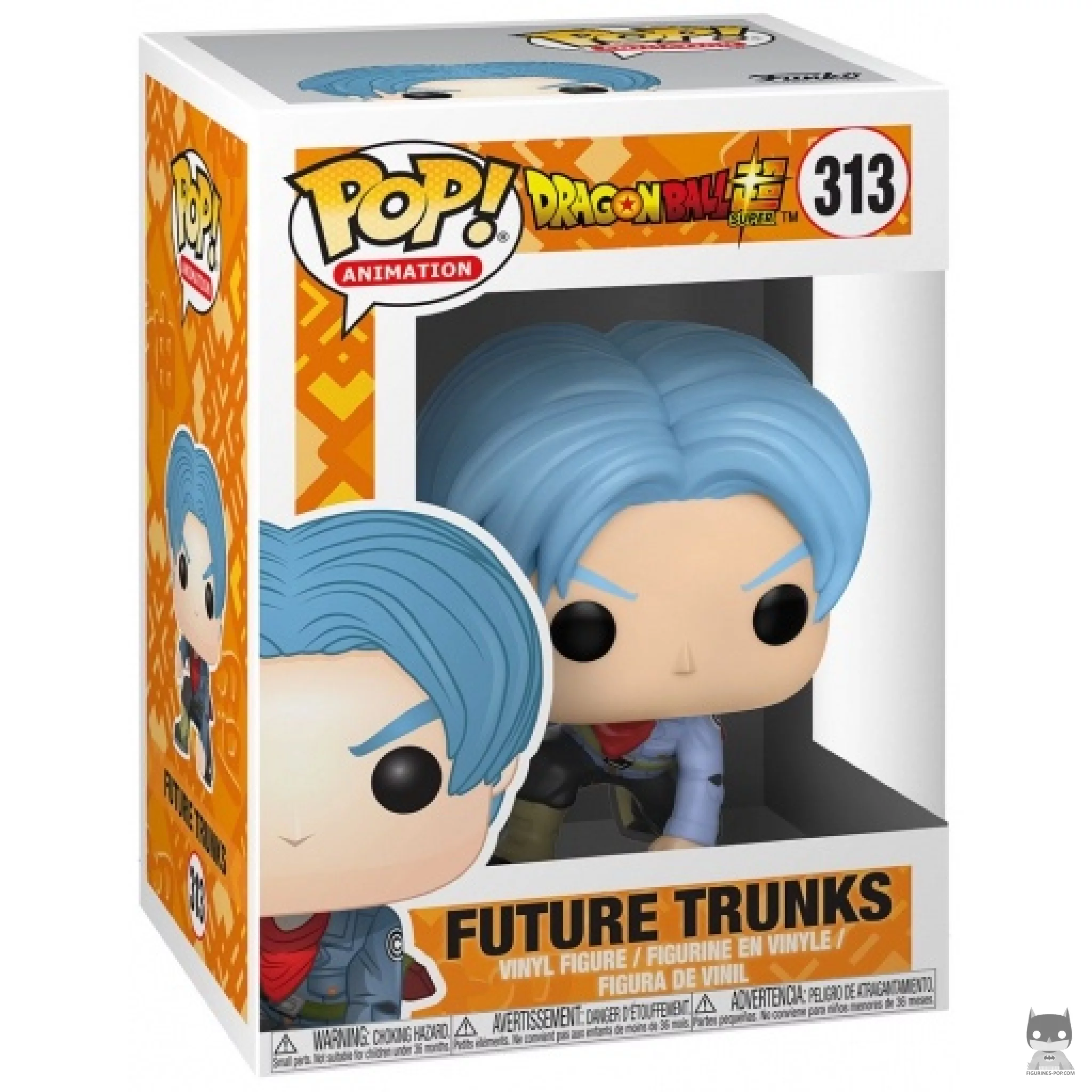 Figurine Funko POP Trunks du Futur avec boîte
