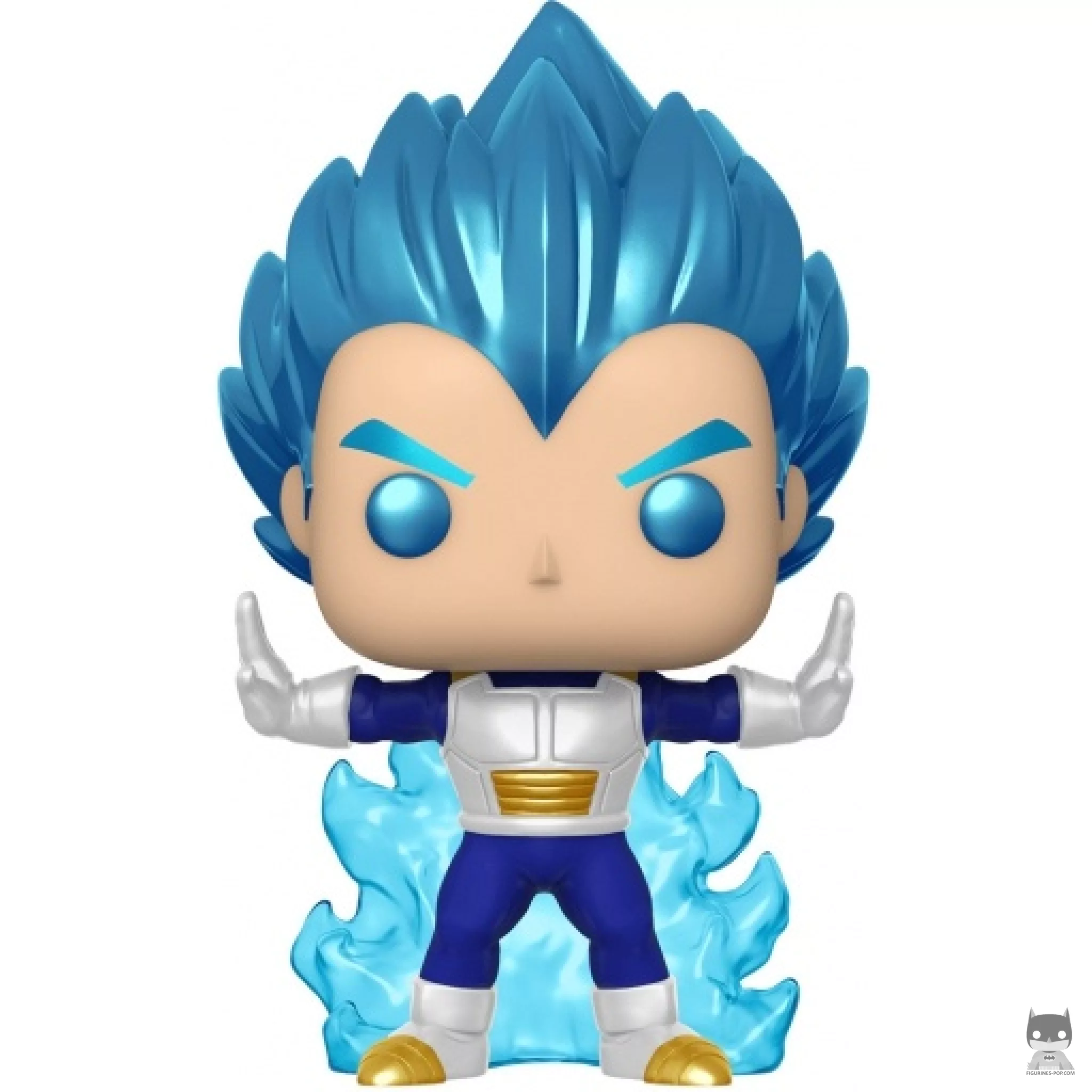 Figurine Funko POP Vegeta Mise sous Tension (Chase & Metallic) (Dragon Ball Super (DBS))