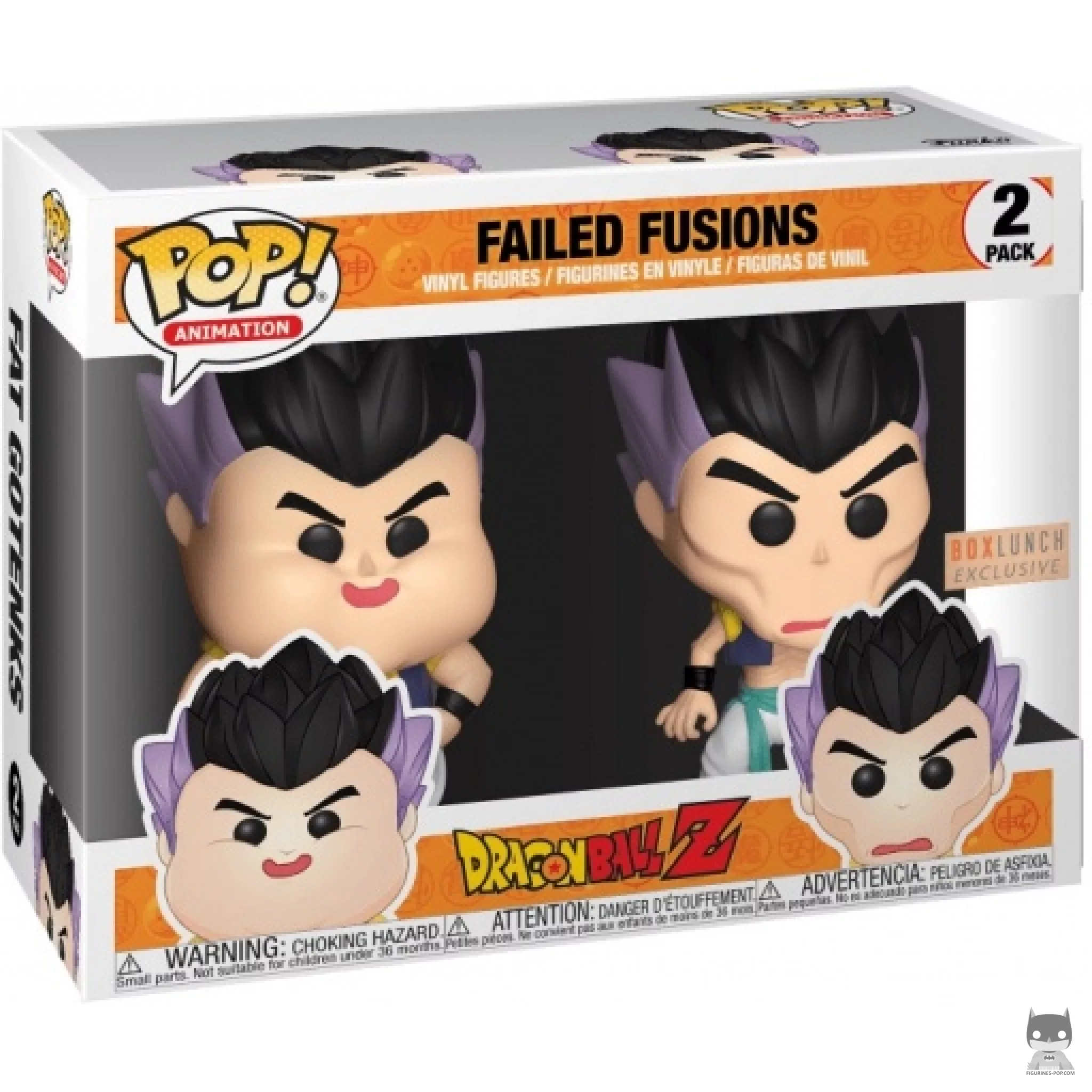 Figurine Funko POP Fusions Ratées avec boîte