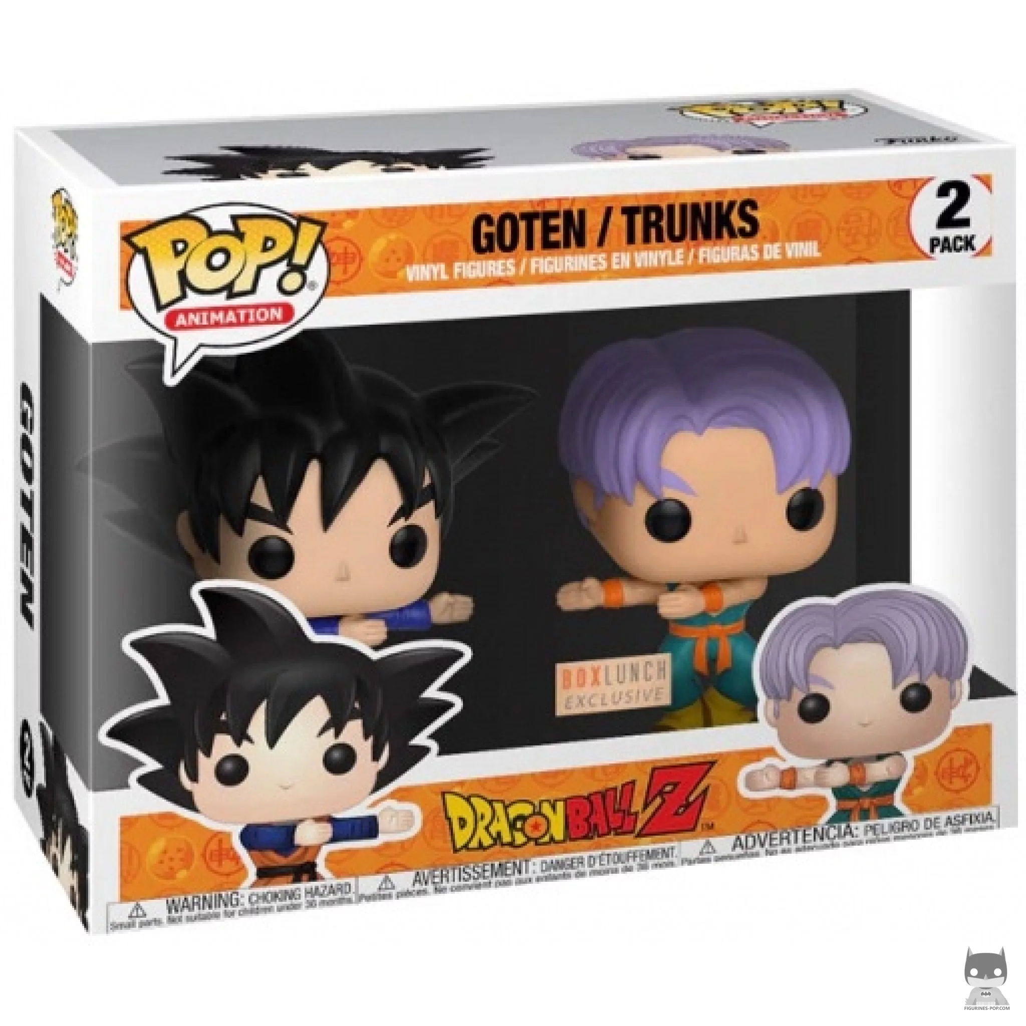 Figurine Funko POP Goten & Trunks Fusion avec boîte