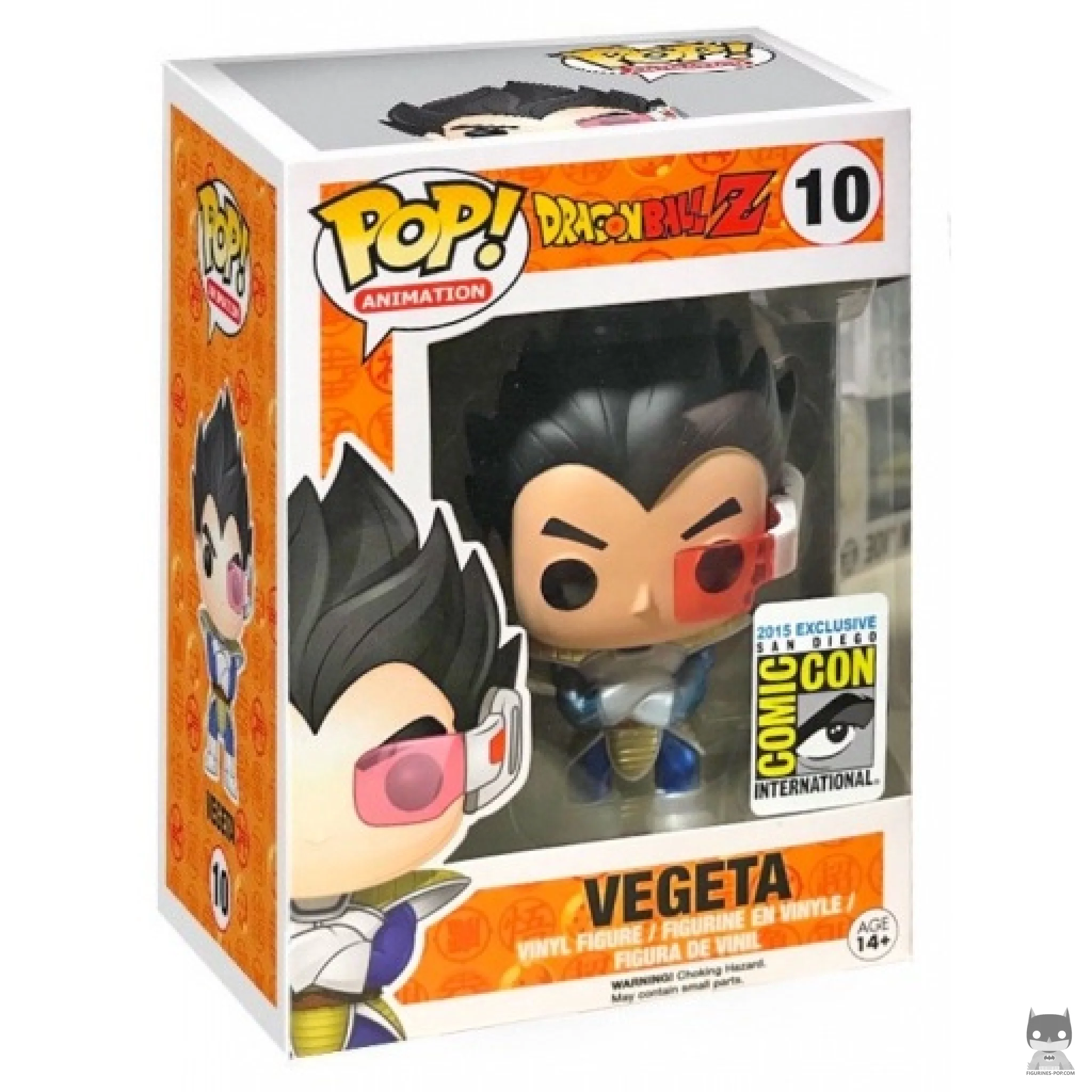 Figurine Funko POP Vegeta (Metallic) avec boîte