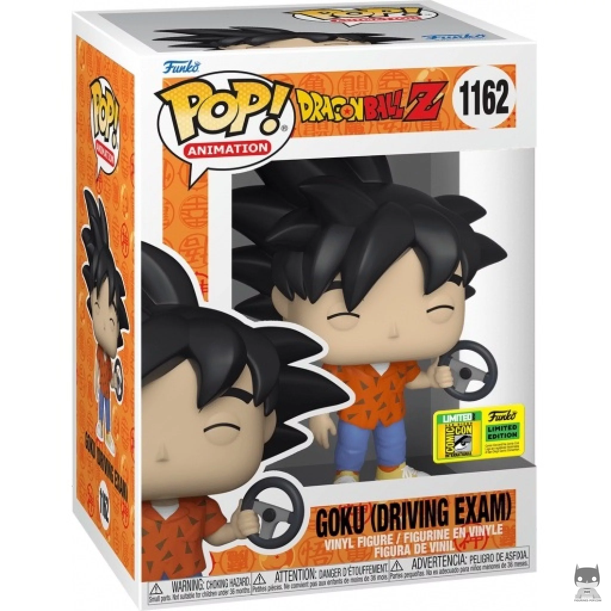 Figurine Funko POP Goku à l'Examen de Conduite avec boîte