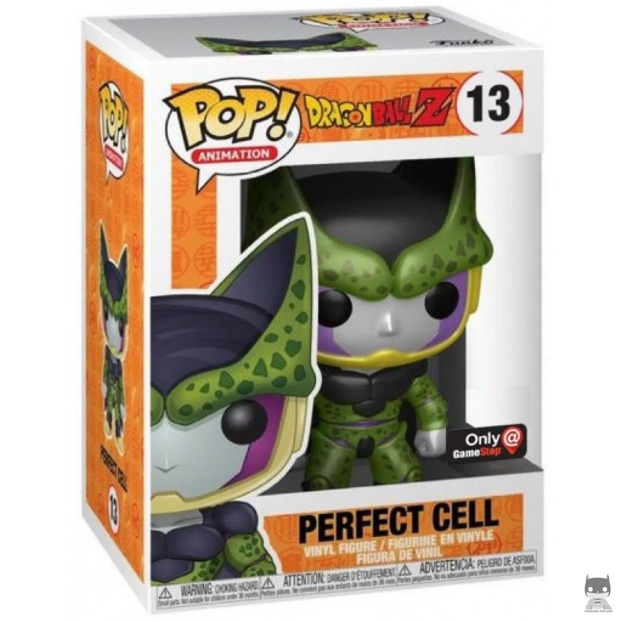 Figurine Funko POP Perfect Cell (Metallic) avec boîte