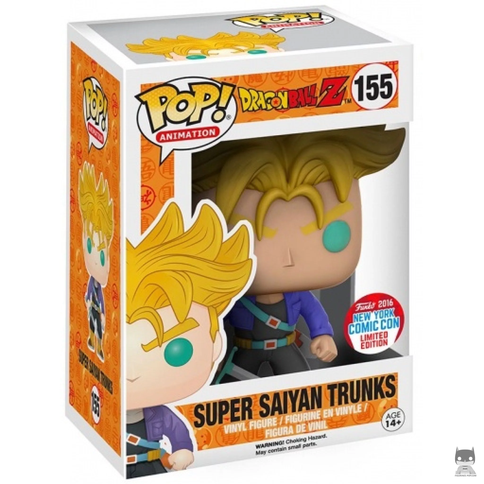 Figurine Funko POP Super Saiyan Trunks avec boîte