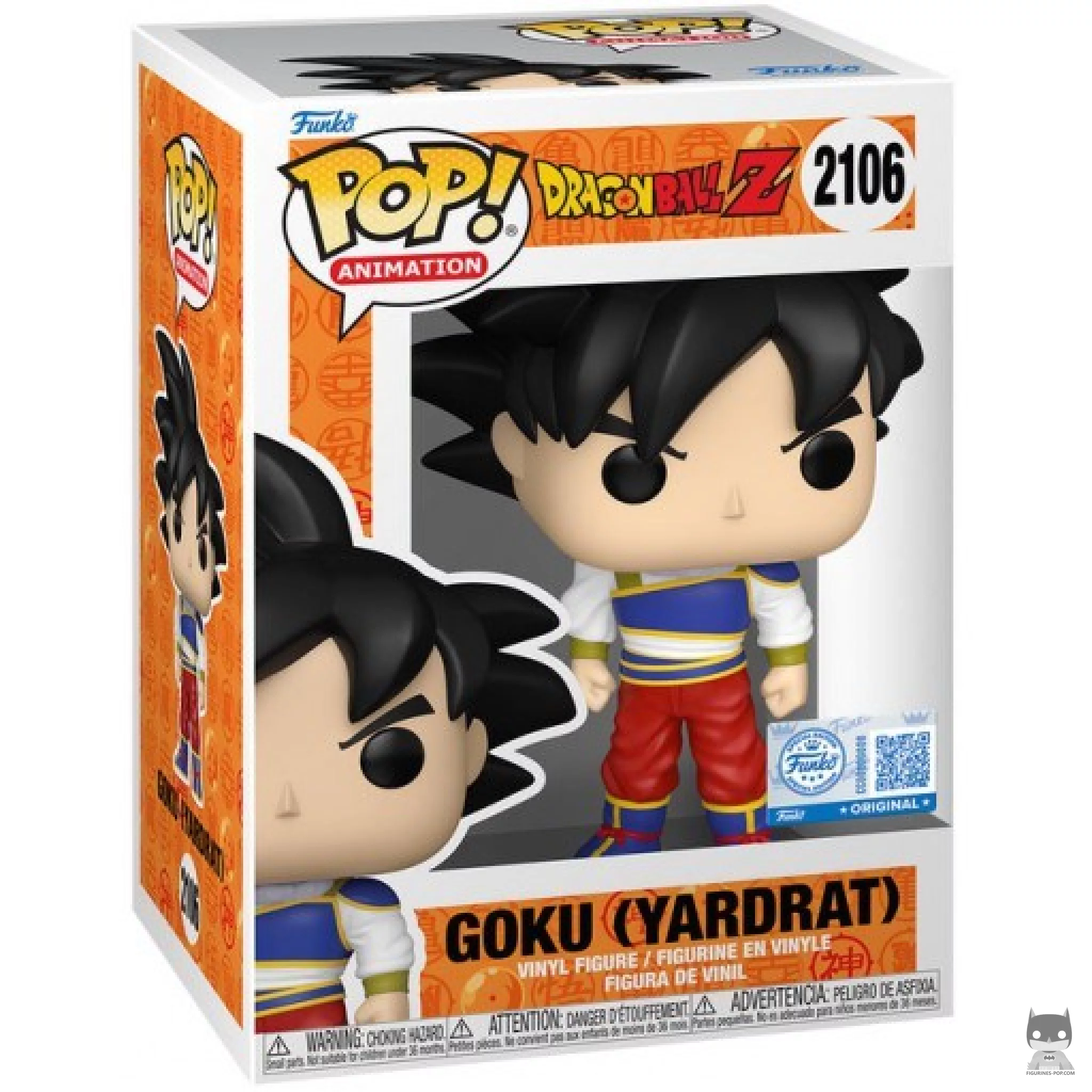 Figurine Funko POP Goku (Yardrat) avec boîte