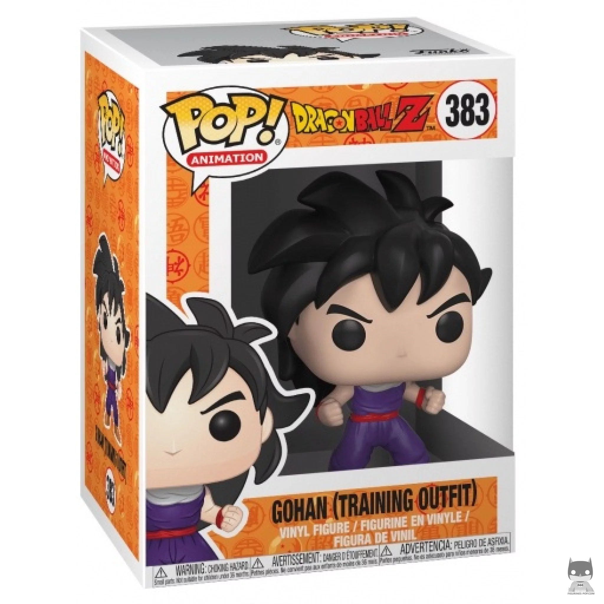 Figurine Funko POP Gohan en Tenue d'Entraînement avec boîte