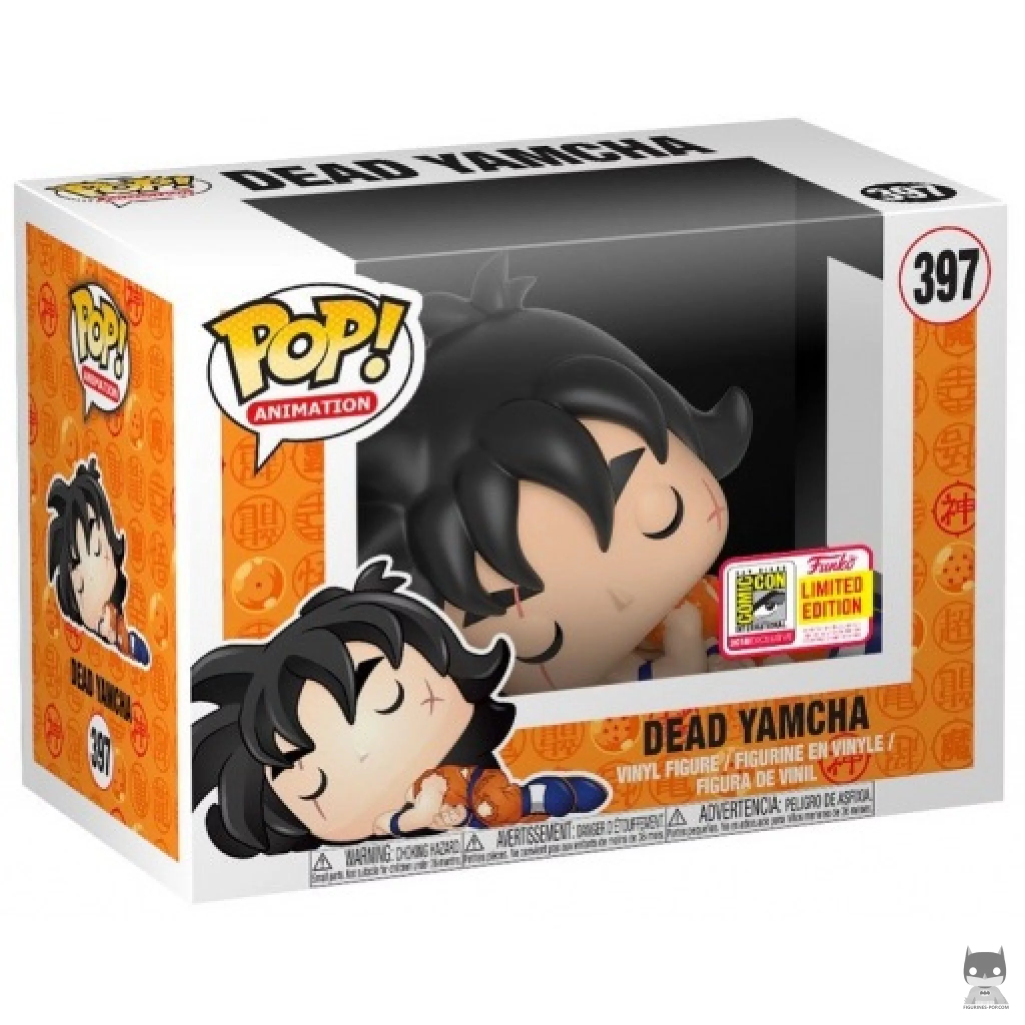 Figurine Funko POP Yamcha Mort avec boîte