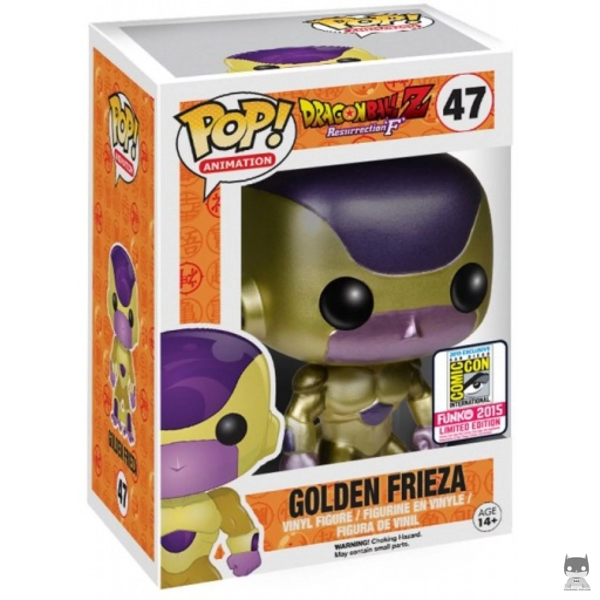Figurine Funko POP Golden Freezer (Metallic & Gold) avec boîte