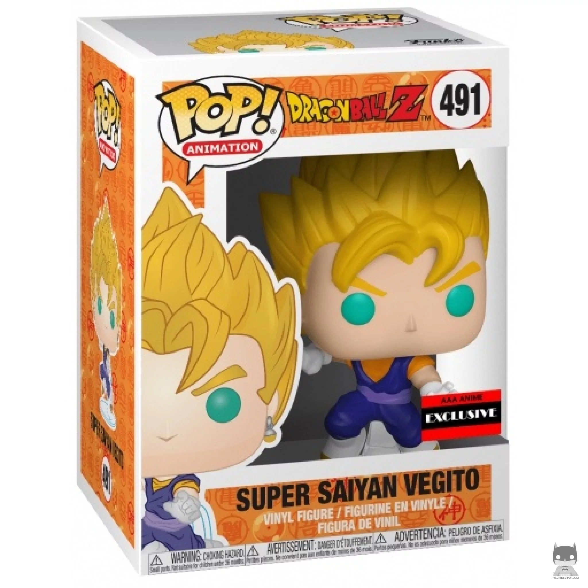 Figurine Funko POP Super Saiyan Vegeto avec boîte