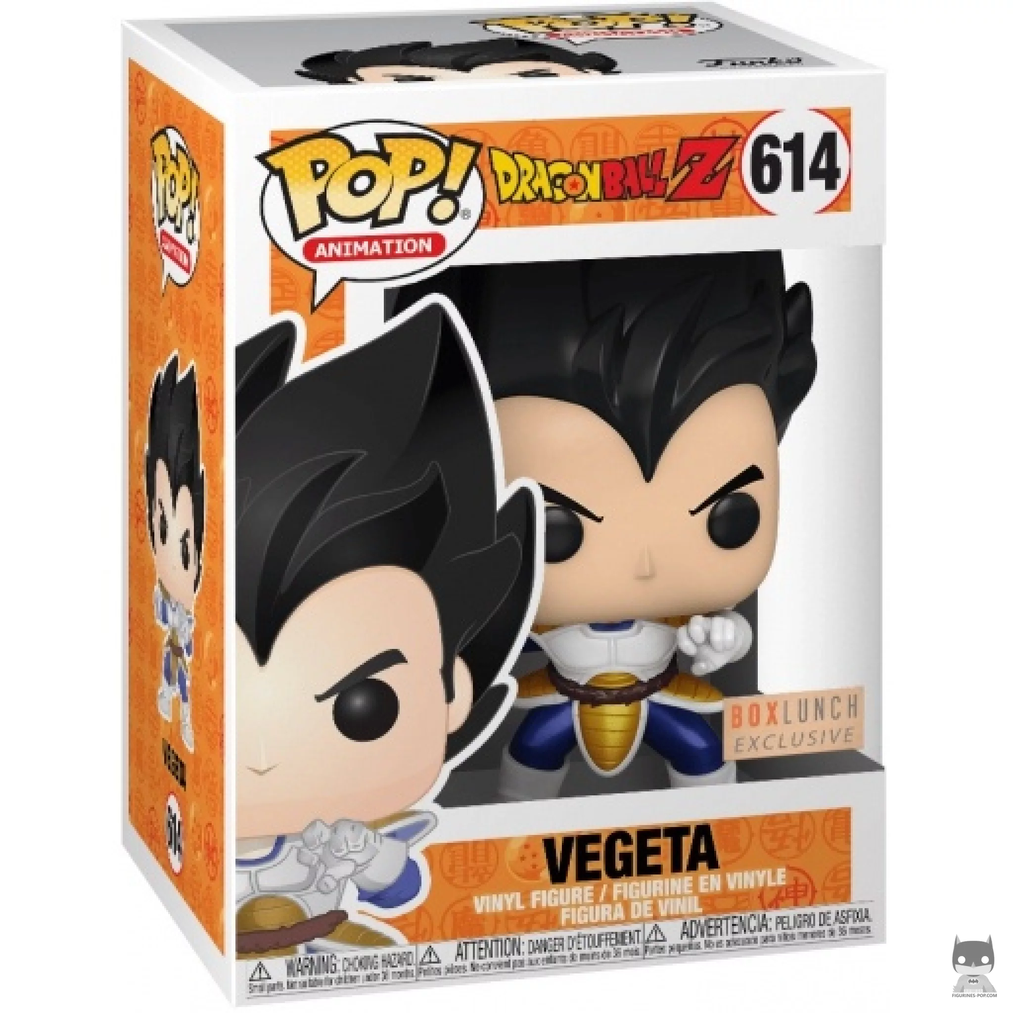 Figurine Funko POP Vegeta (Metallic) avec boîte