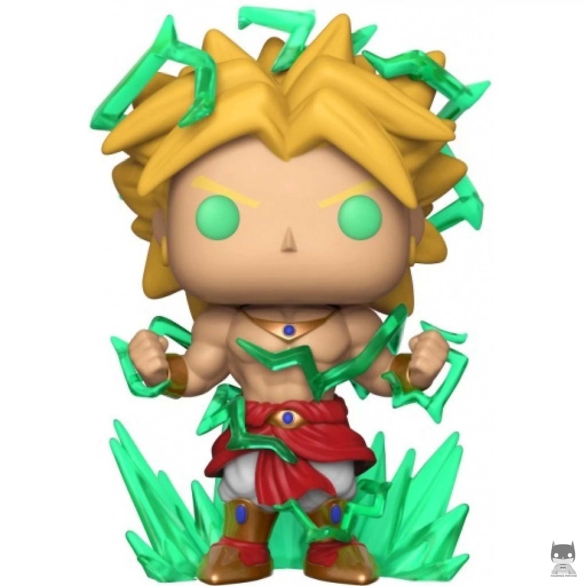 Figurine Funko POP Broly (Supersized & Glow in the Dark) (Dragon Ball Z (DBZ))