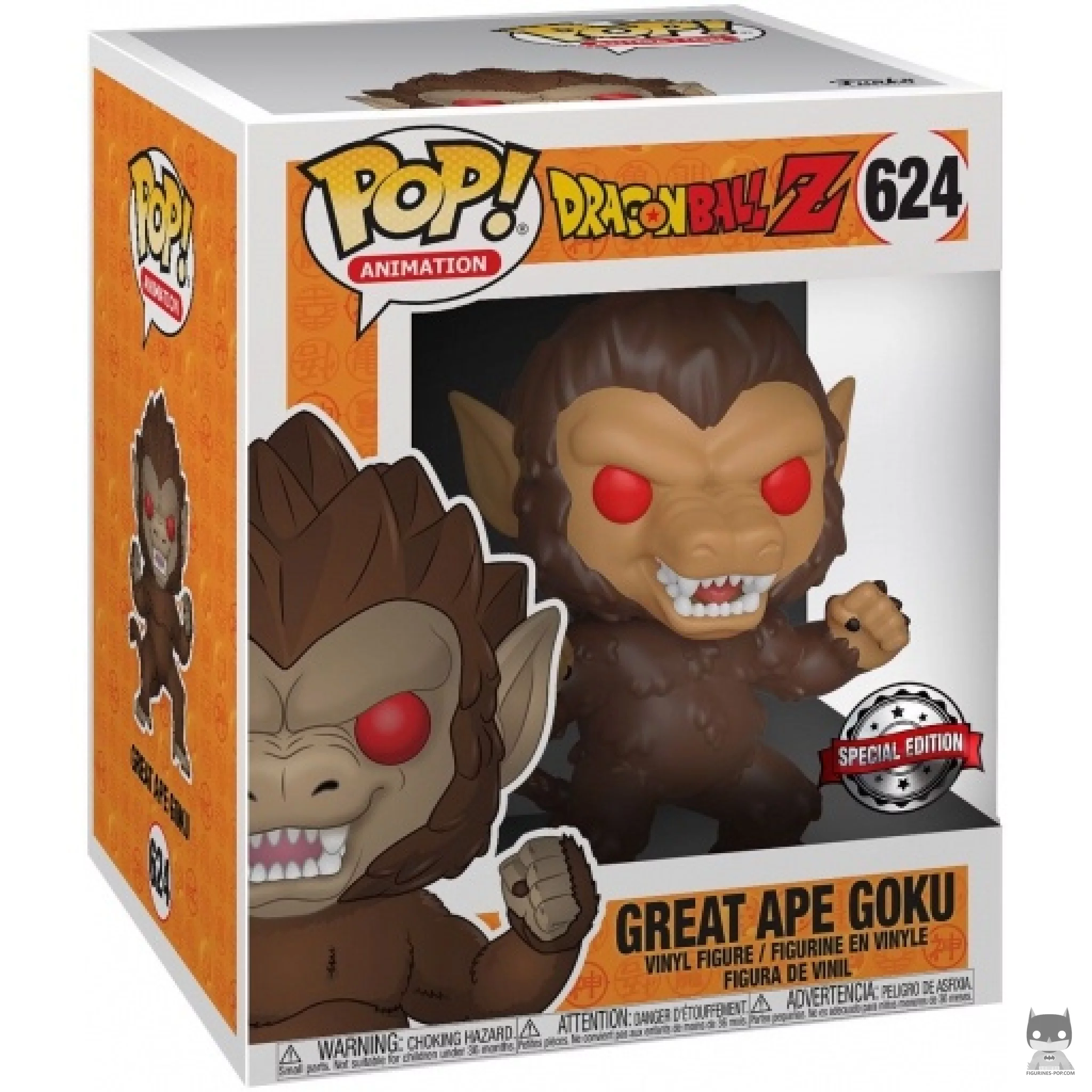 Figurine Funko POP Goku Singe Géant Oozaru (Supersized) avec boîte