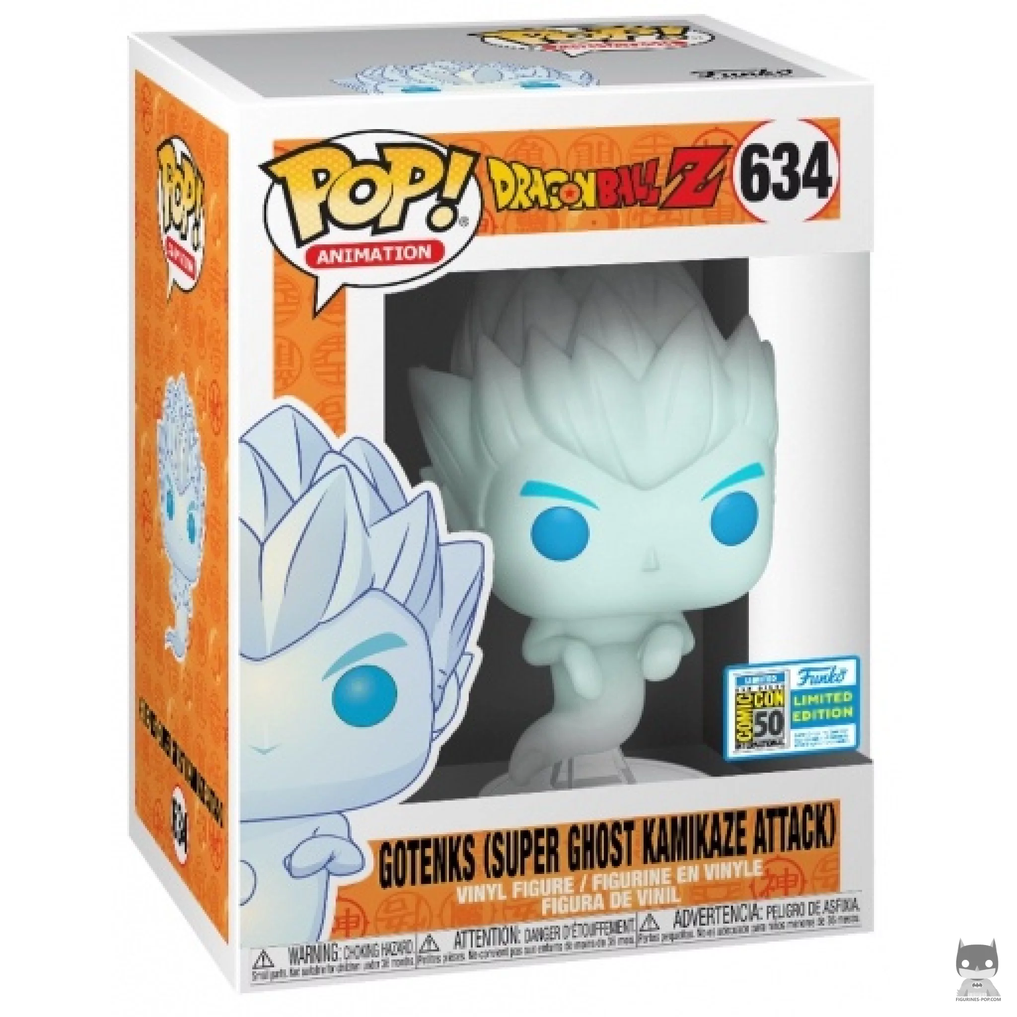 Figurine Funko POP Gotenks Super Fantôme Attque Kamikaze avec boîte