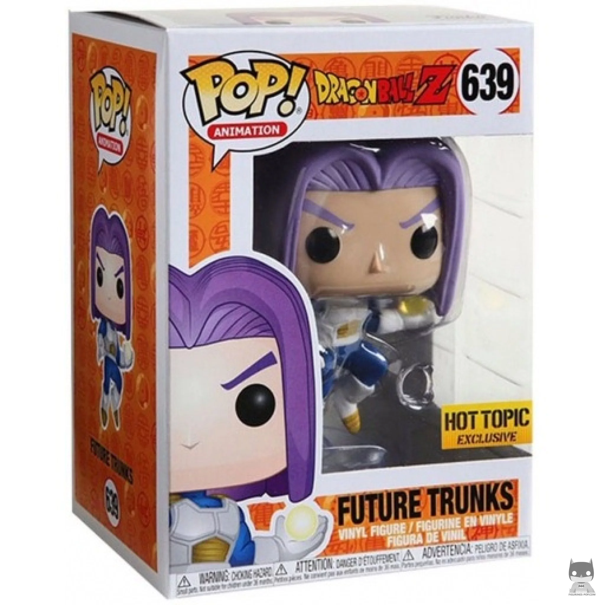 Figurine Funko POP Trunks du Futur avec boîte