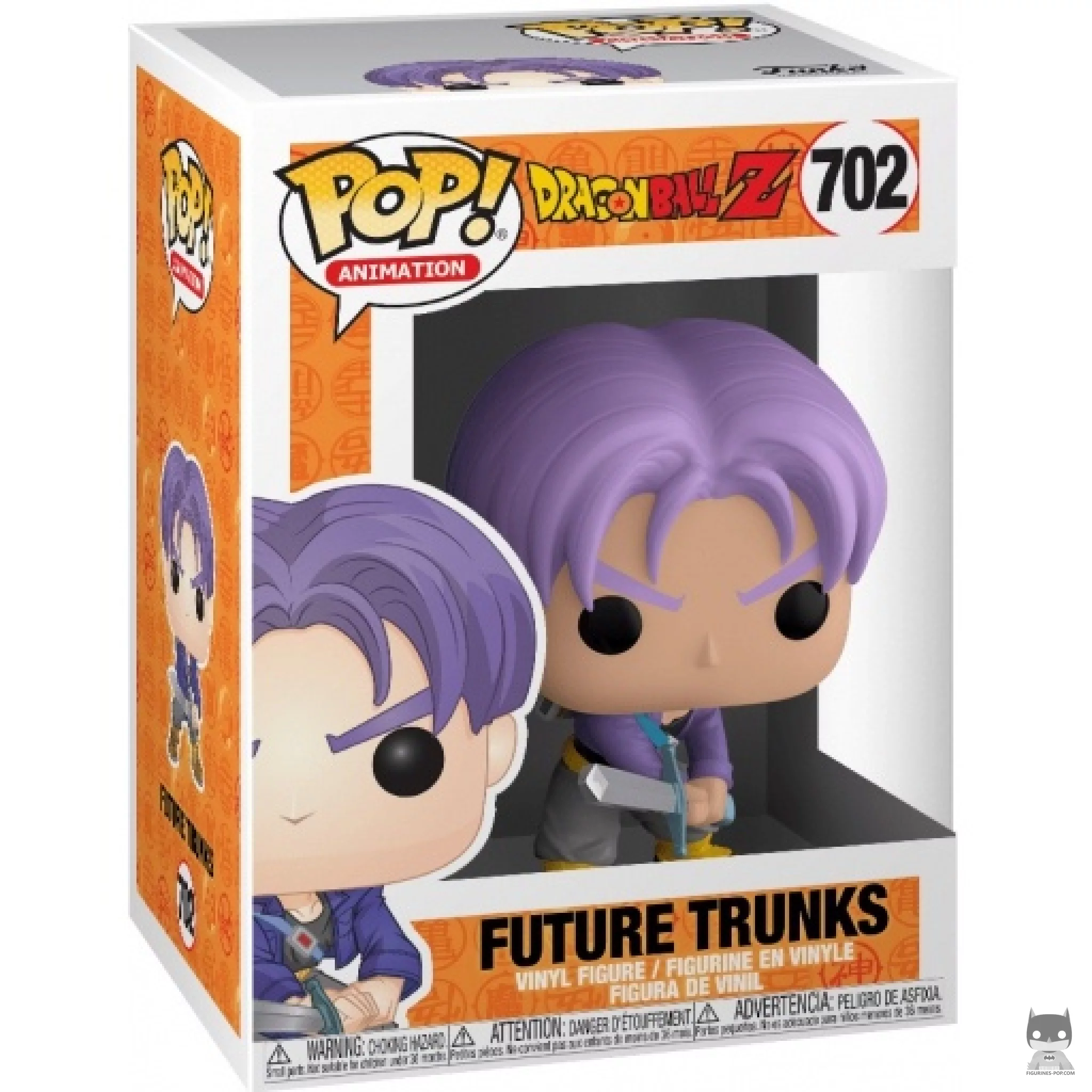 Figurine Funko POP Trunks du Futur avec boîte