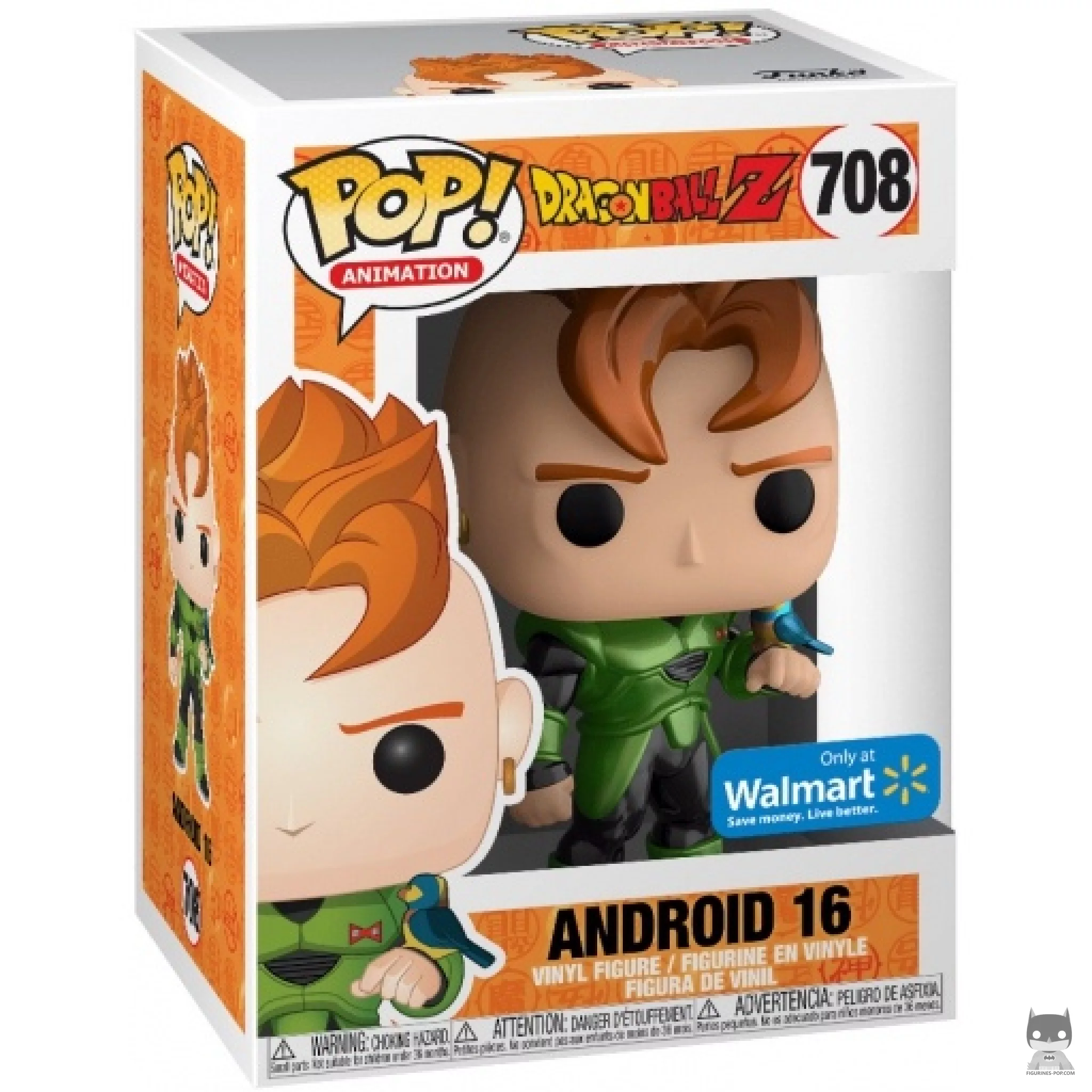 Figurine Funko POP C-16 (Metallic) avec boîte
