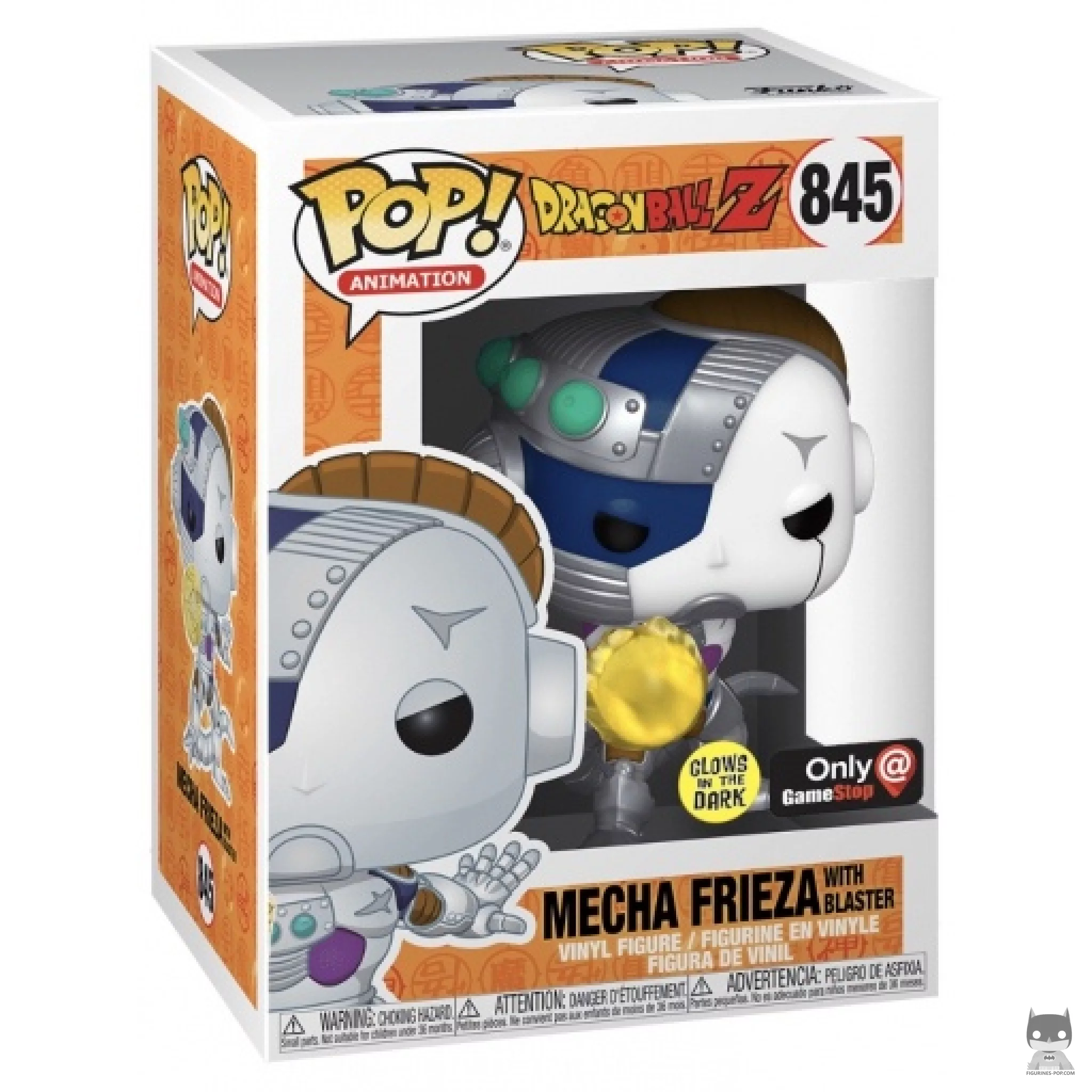 Figurine Funko POP Mecha Frieza avec Blaster (Glow in the Dark) avec boîte