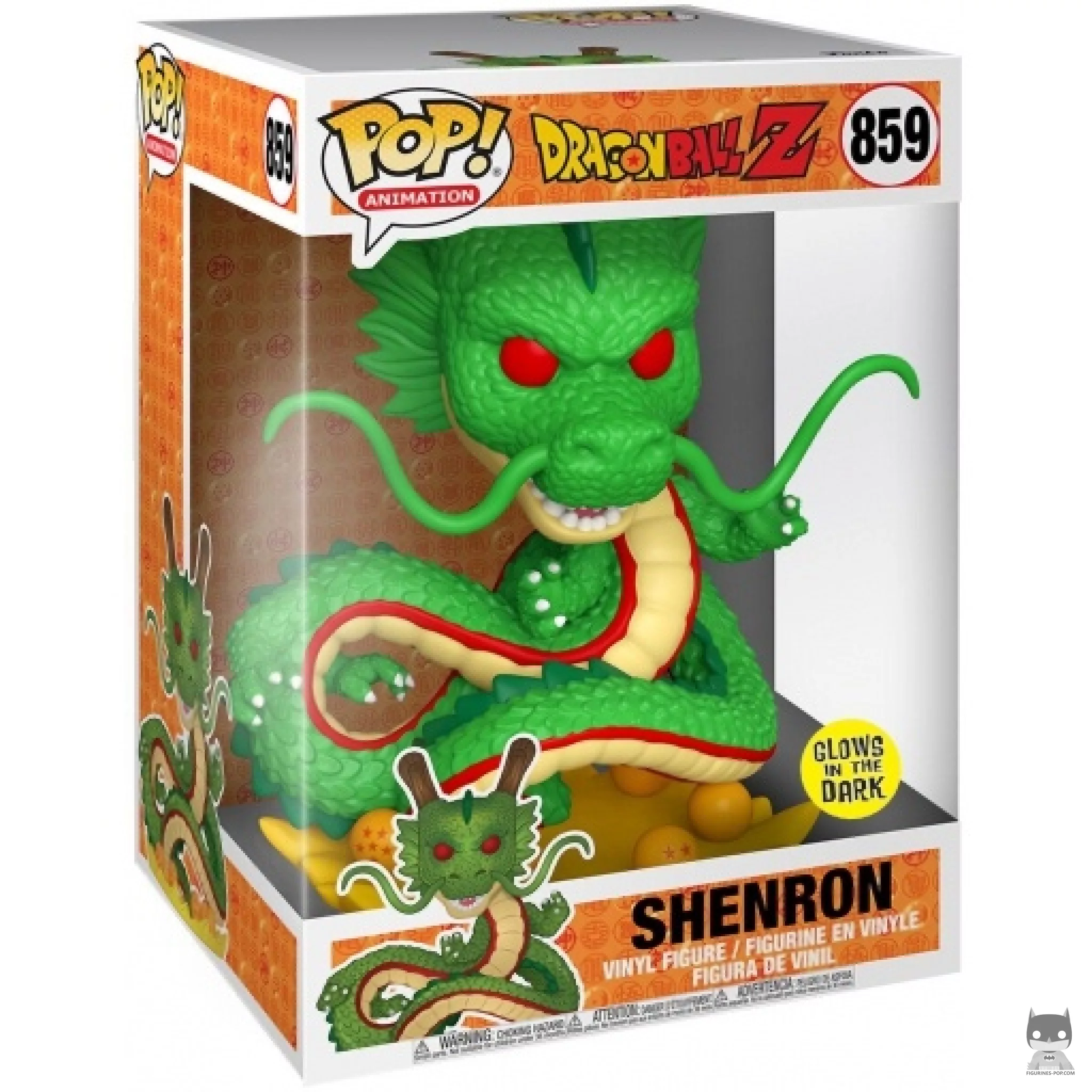 Figurine Funko POP Shenron (Supersized & Glow in the Dark) avec boîte