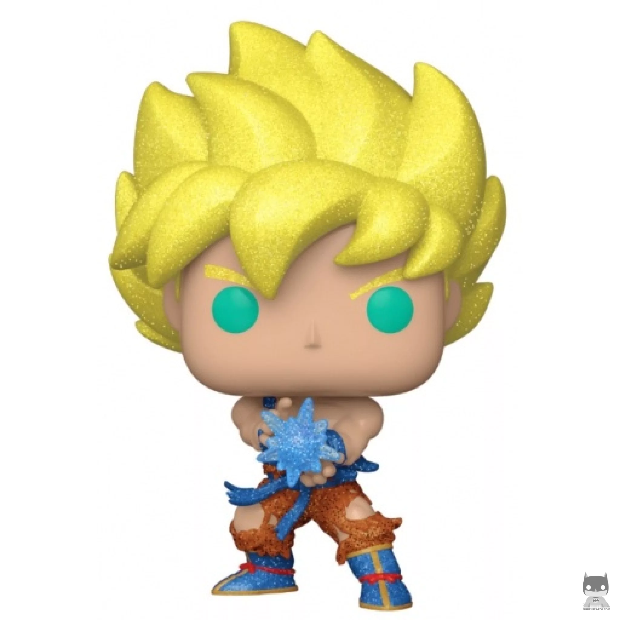 Figurine Funko POP Super Saiyan Goku avec Kamehameha (Diamond Glitter) (Dragon Ball Z (DBZ))