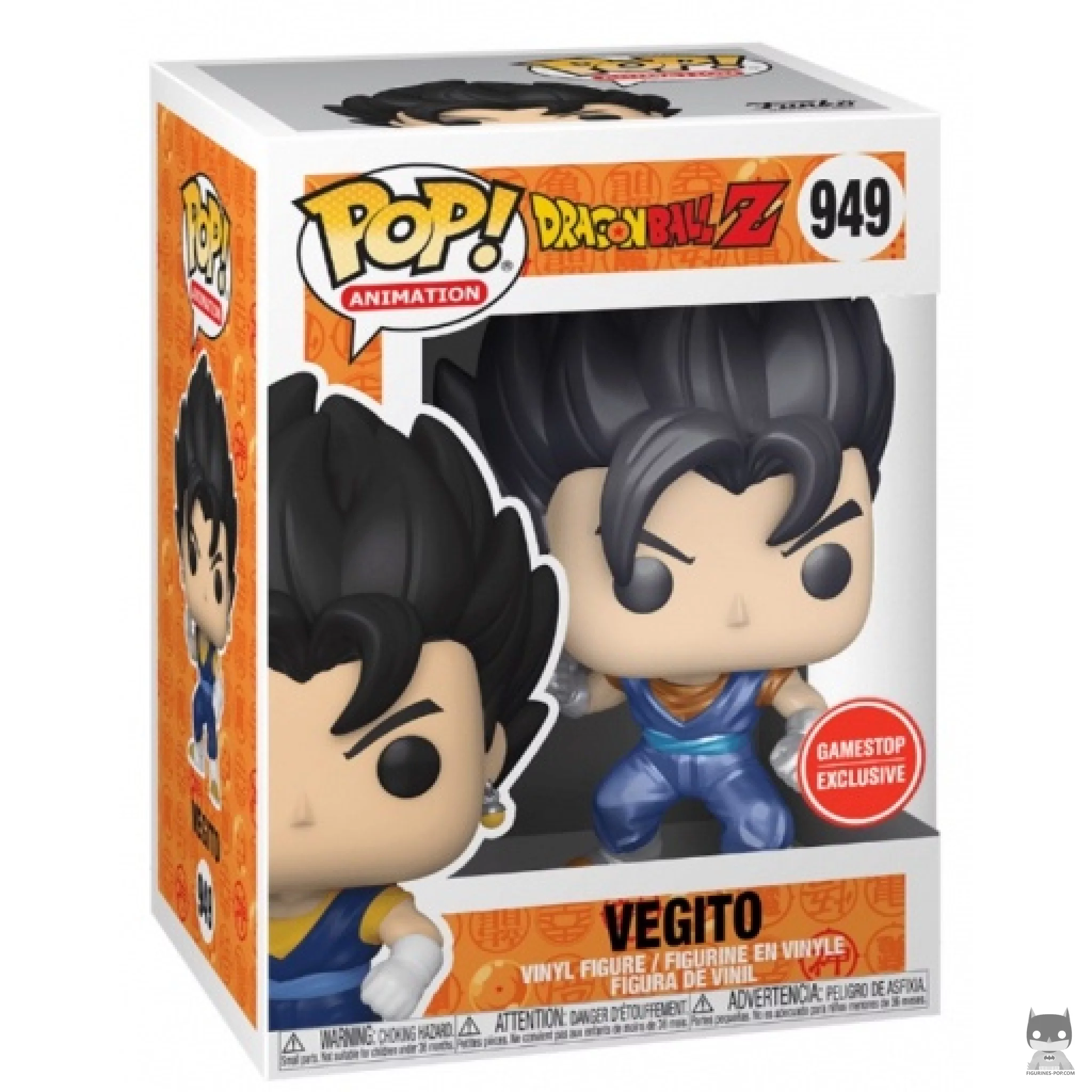 Figurine Funko POP Vegeto (Metallic) avec boîte