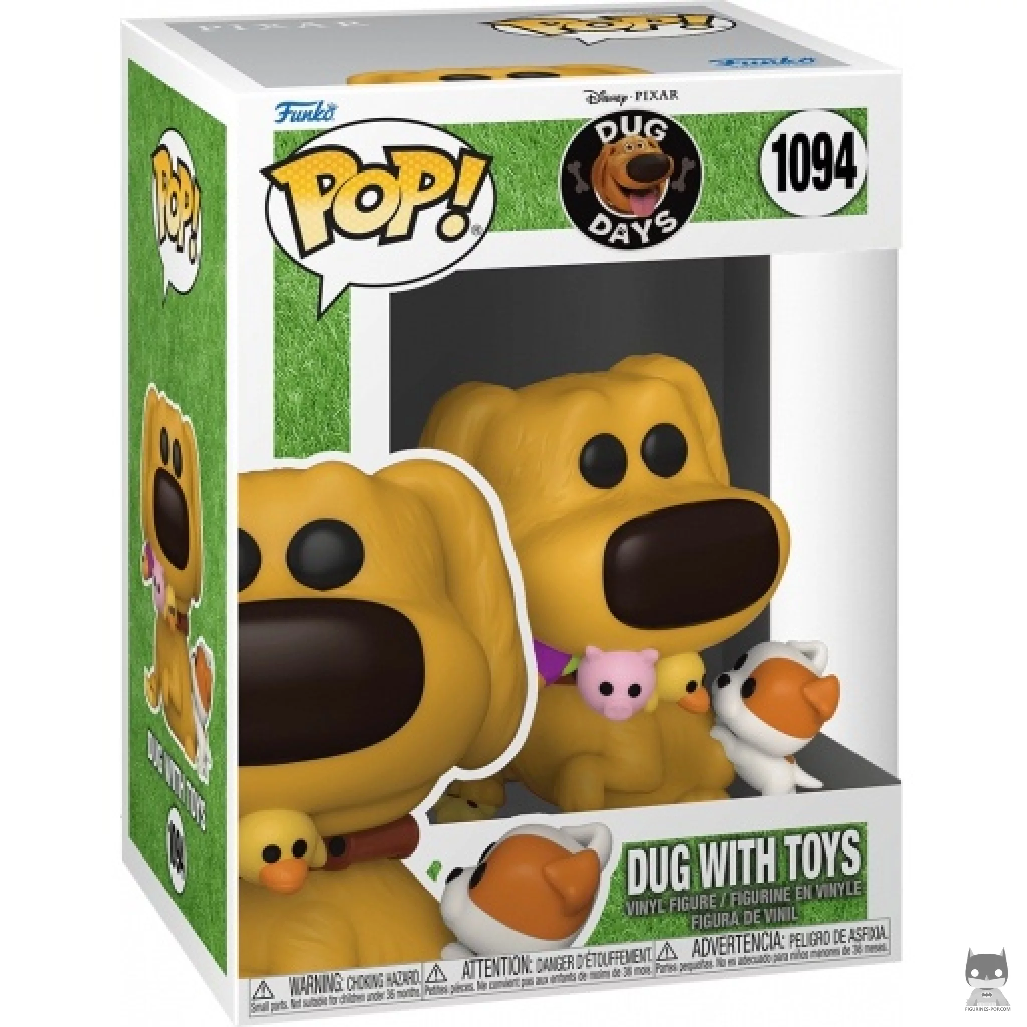 Figurine Funko POP Dug avec Jouets avec boîte