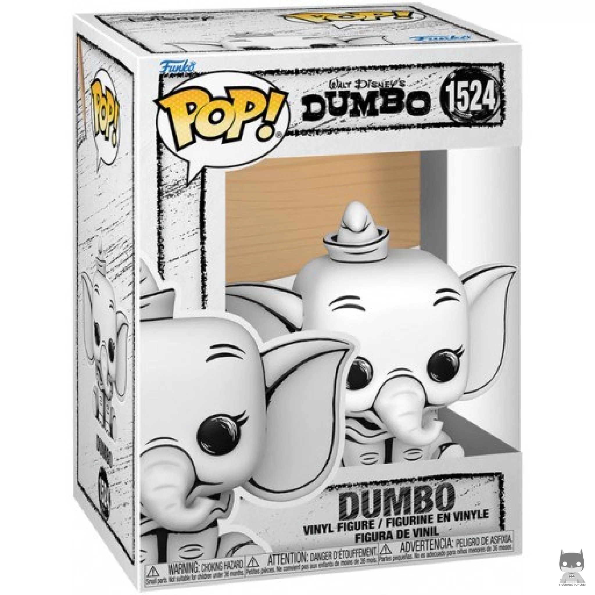Figurine Funko POP Dumbo (Esquisse) avec boîte