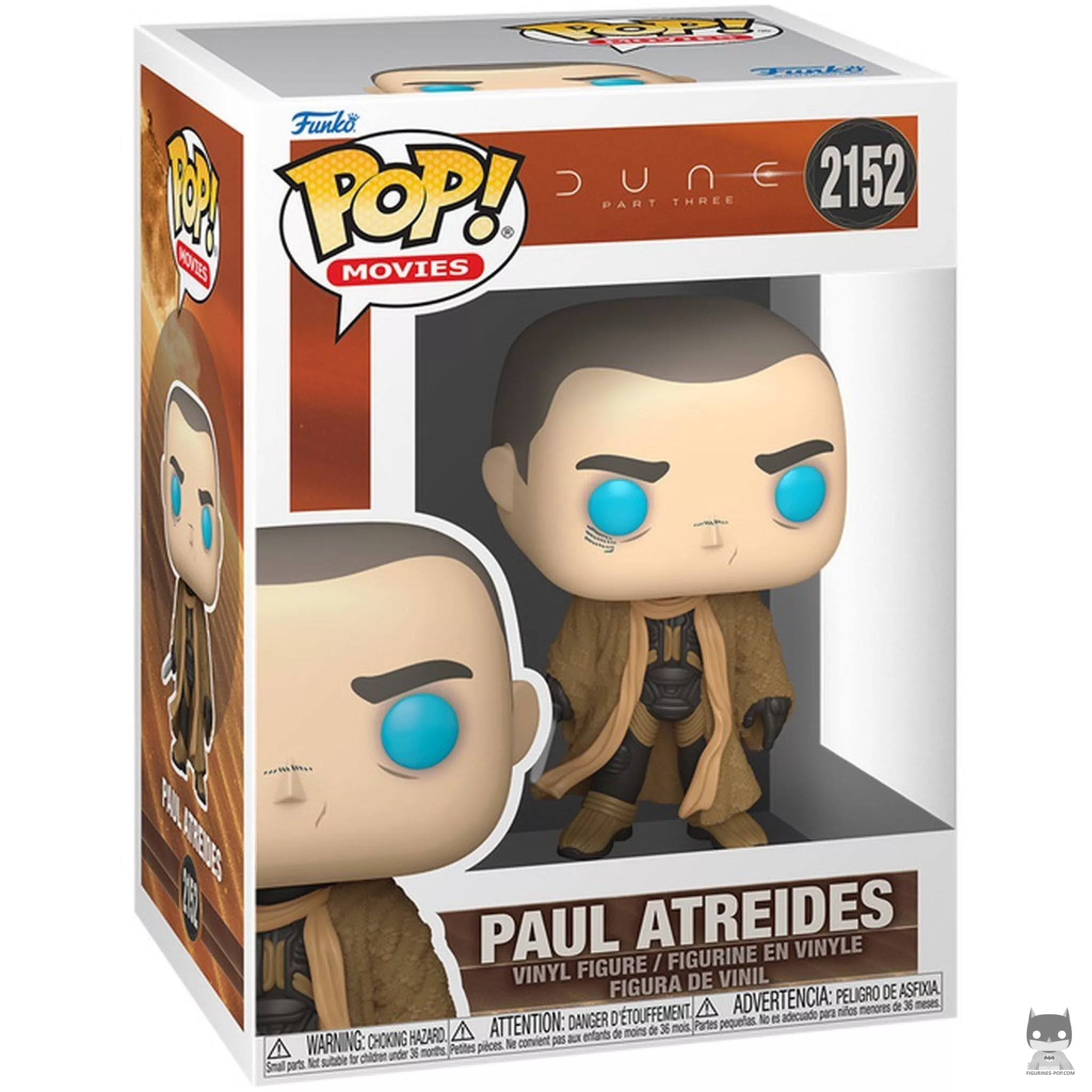 Figurine Funko POP Paul Atréides avec boîte