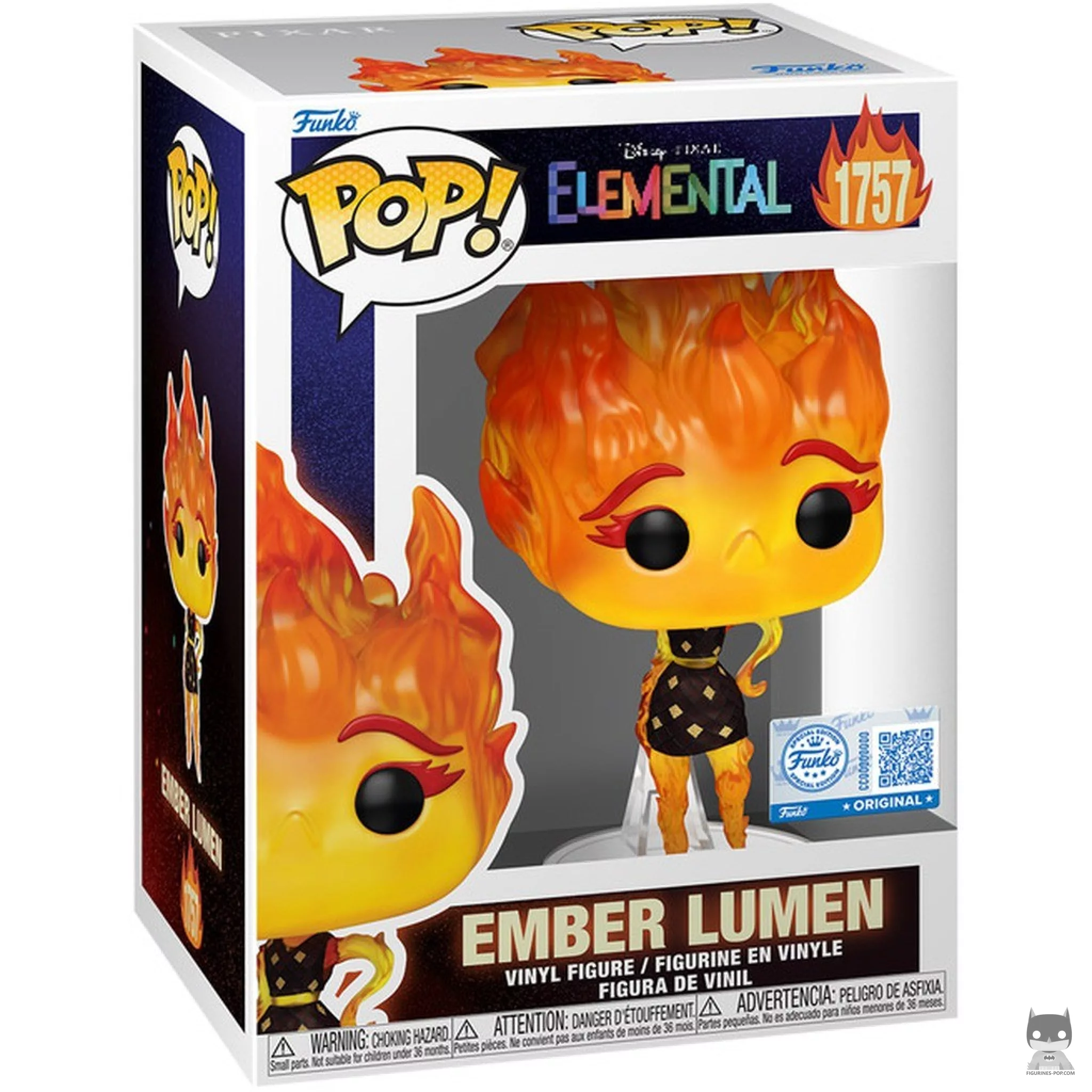 Figurine Funko POP Flam Lumen avec boîte