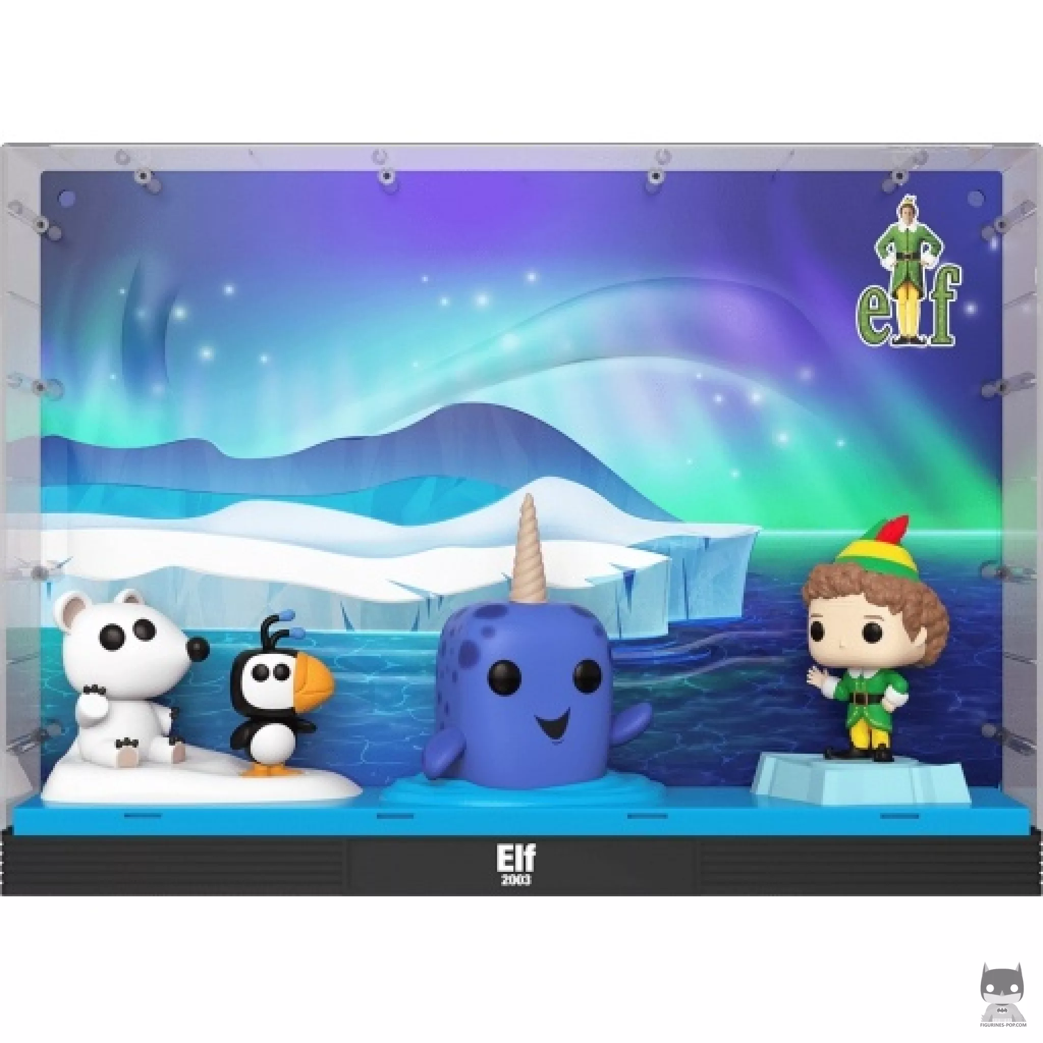 Figurine Funko POP Arctic Puffin, Polar Bear Cub, Mr. Narwhal & Buddy Elf (Elfe)