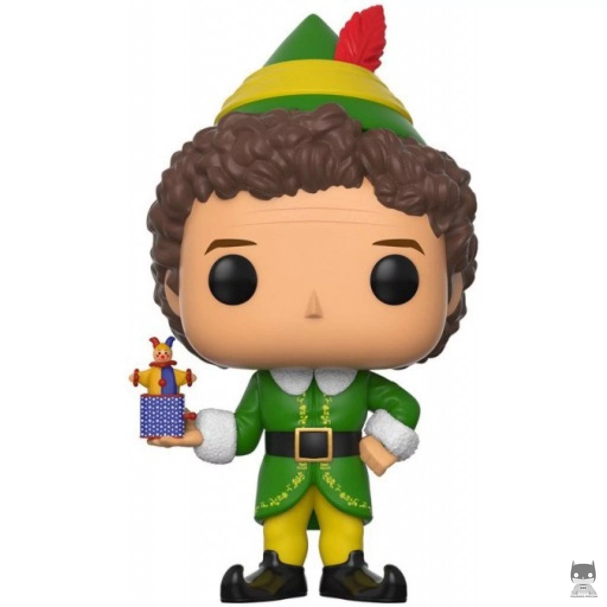 Figurine Funko POP Buddy Elf avec Jack-in-the-Box (Chase) (Elfe)