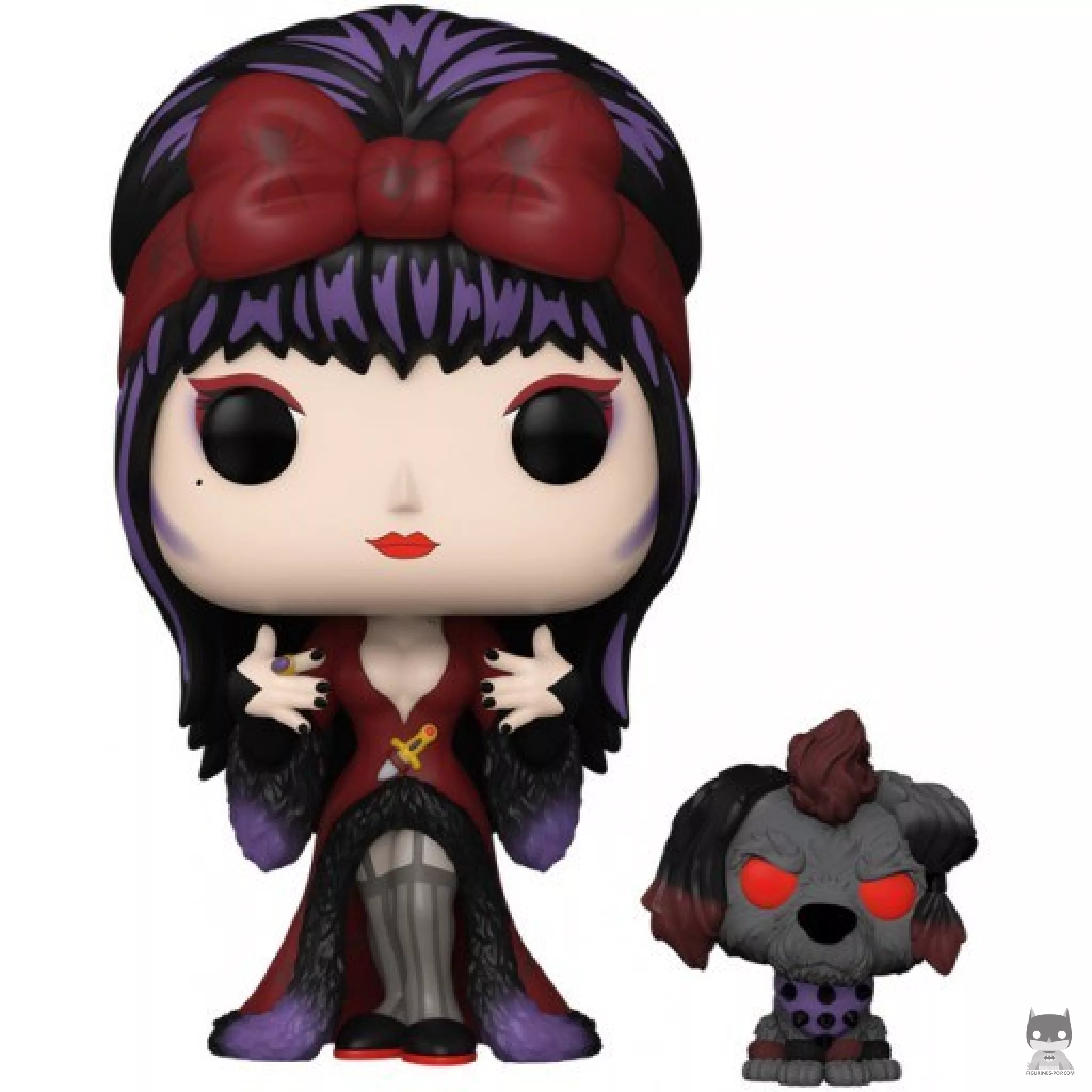 Figurine Funko POP Elvira & Gonk (Elvira, Maîtresse des Ténèbres)