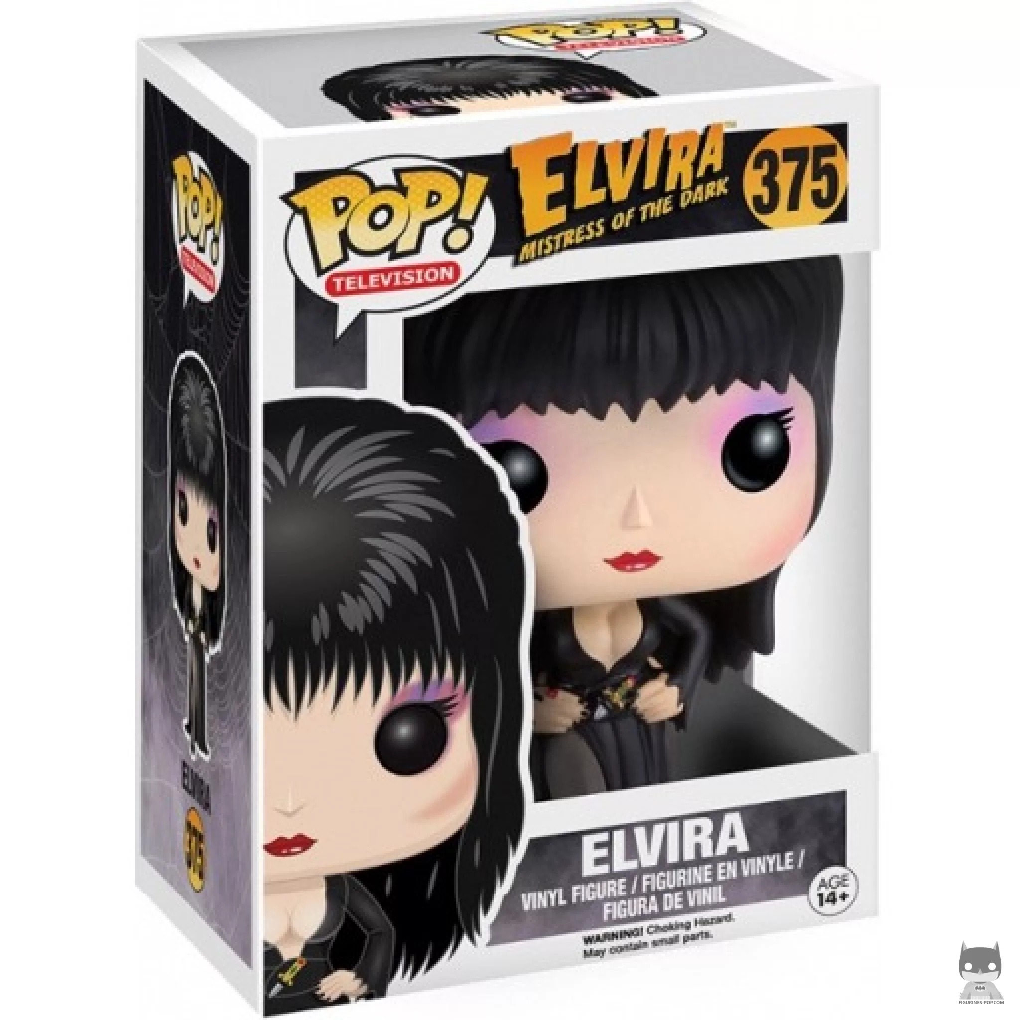 Figurine Funko POP Elvira Maîtresse des Ténèbres avec boîte
