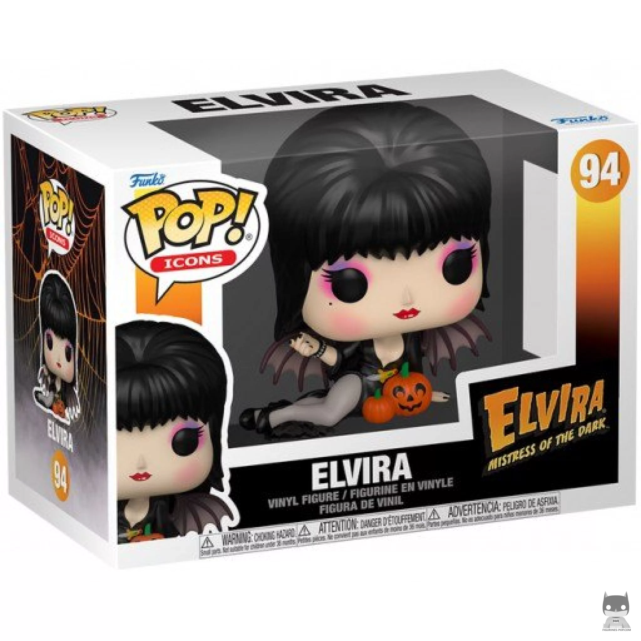 Figurine Funko POP Elvira avec boîte