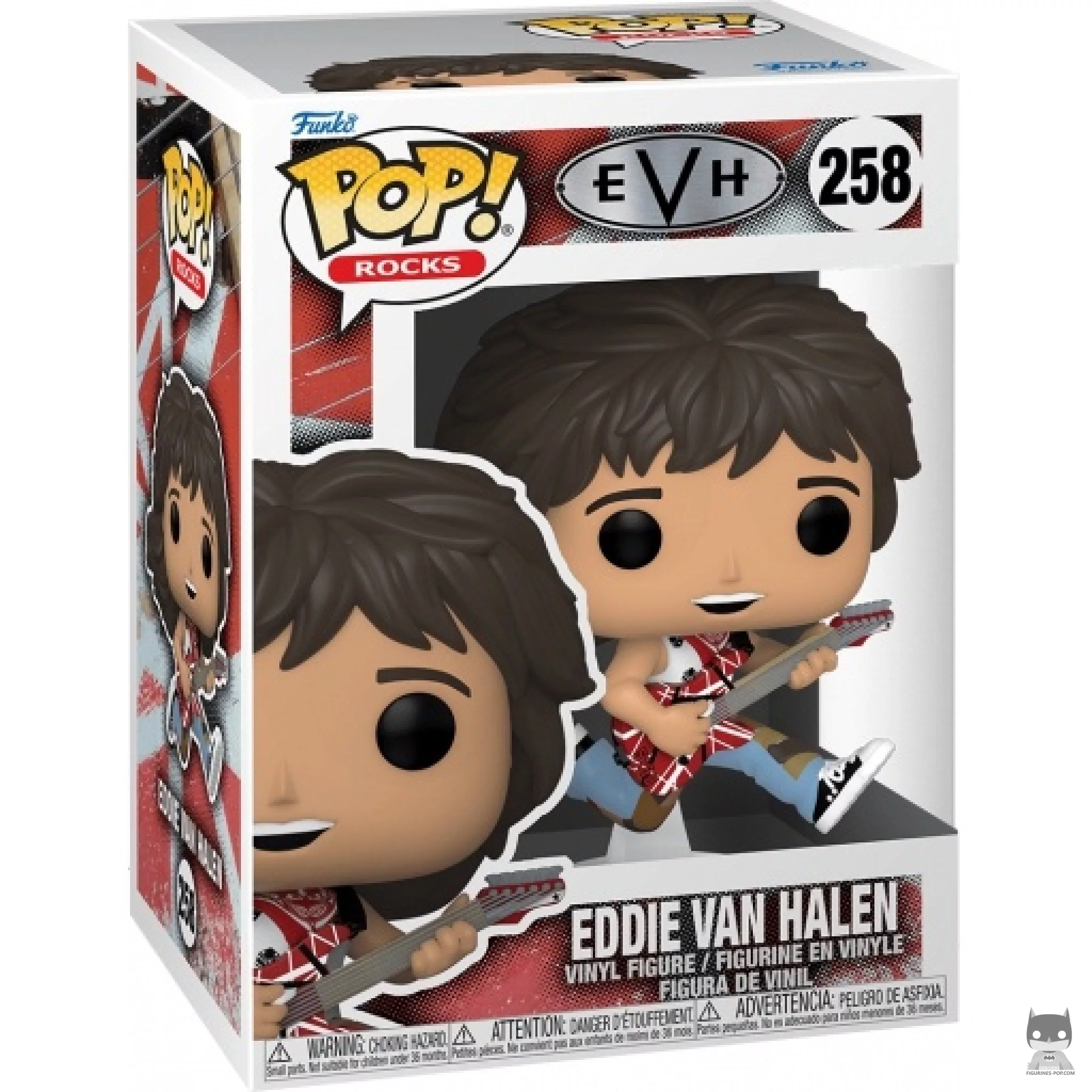 Figurine Funko POP Eddie Van Halen avec boîte