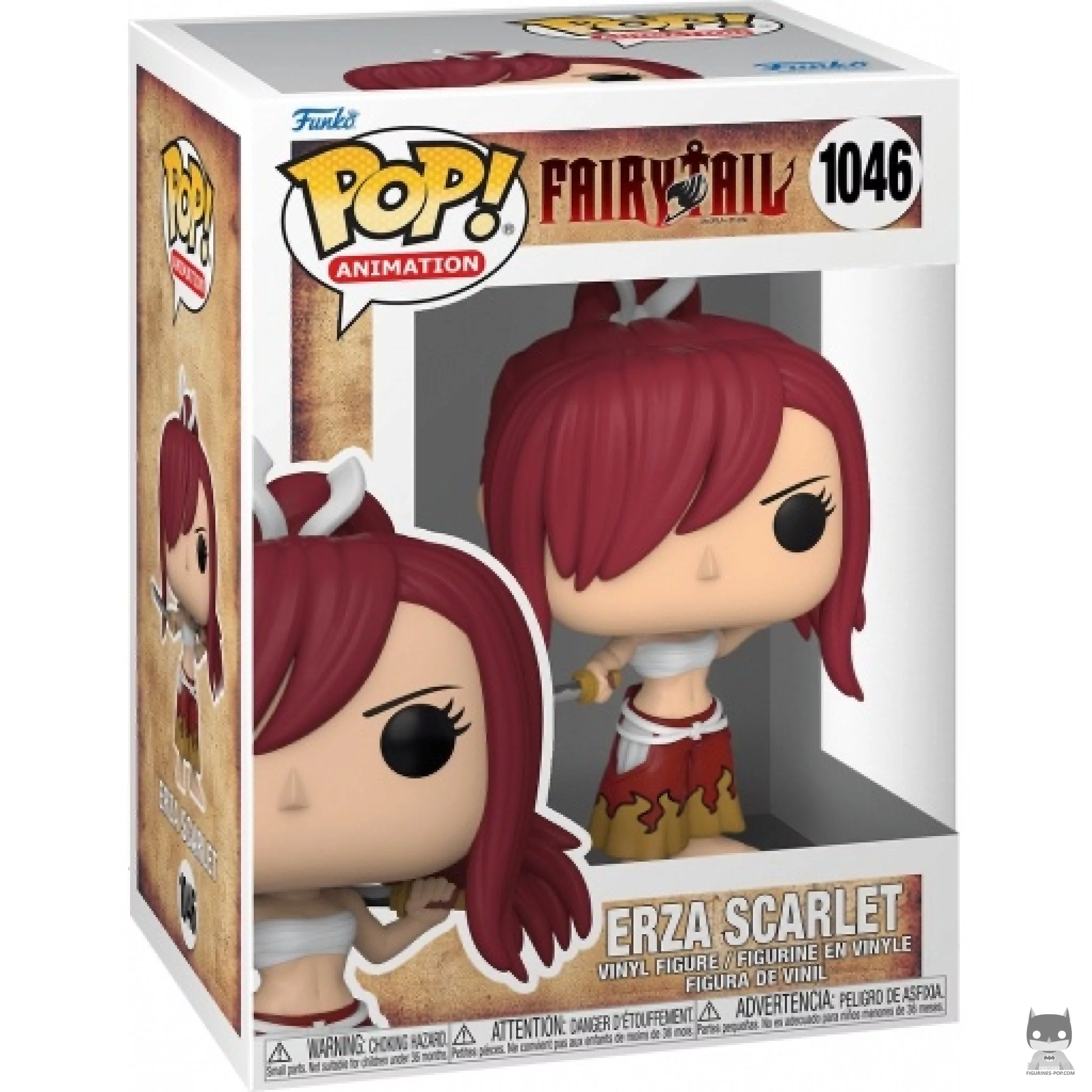 Figurine Funko POP Erza Scarlet avec boîte