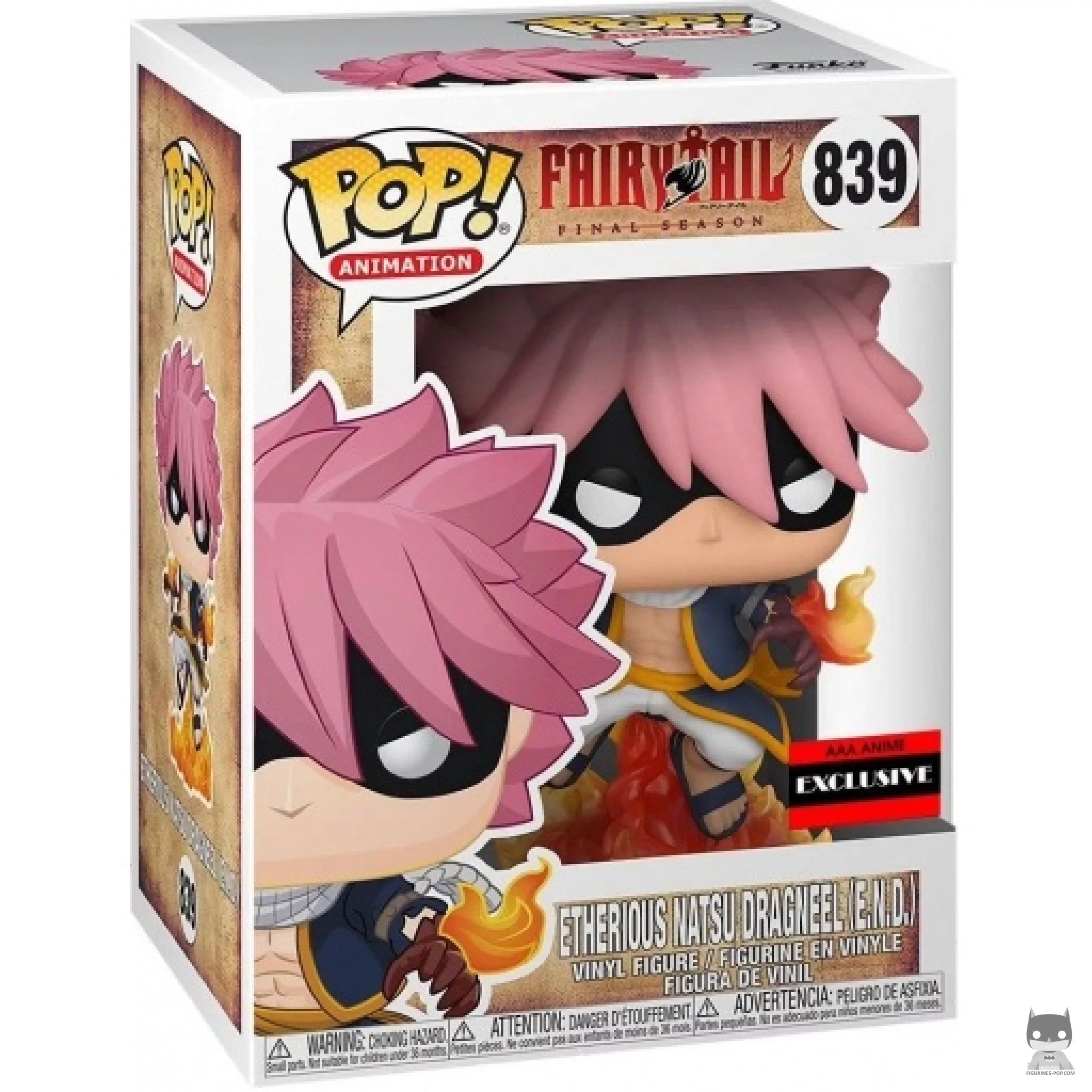 Figurine Funko POP Natsu Dragneel Forme Démoniaque (E.N.D.) avec boîte