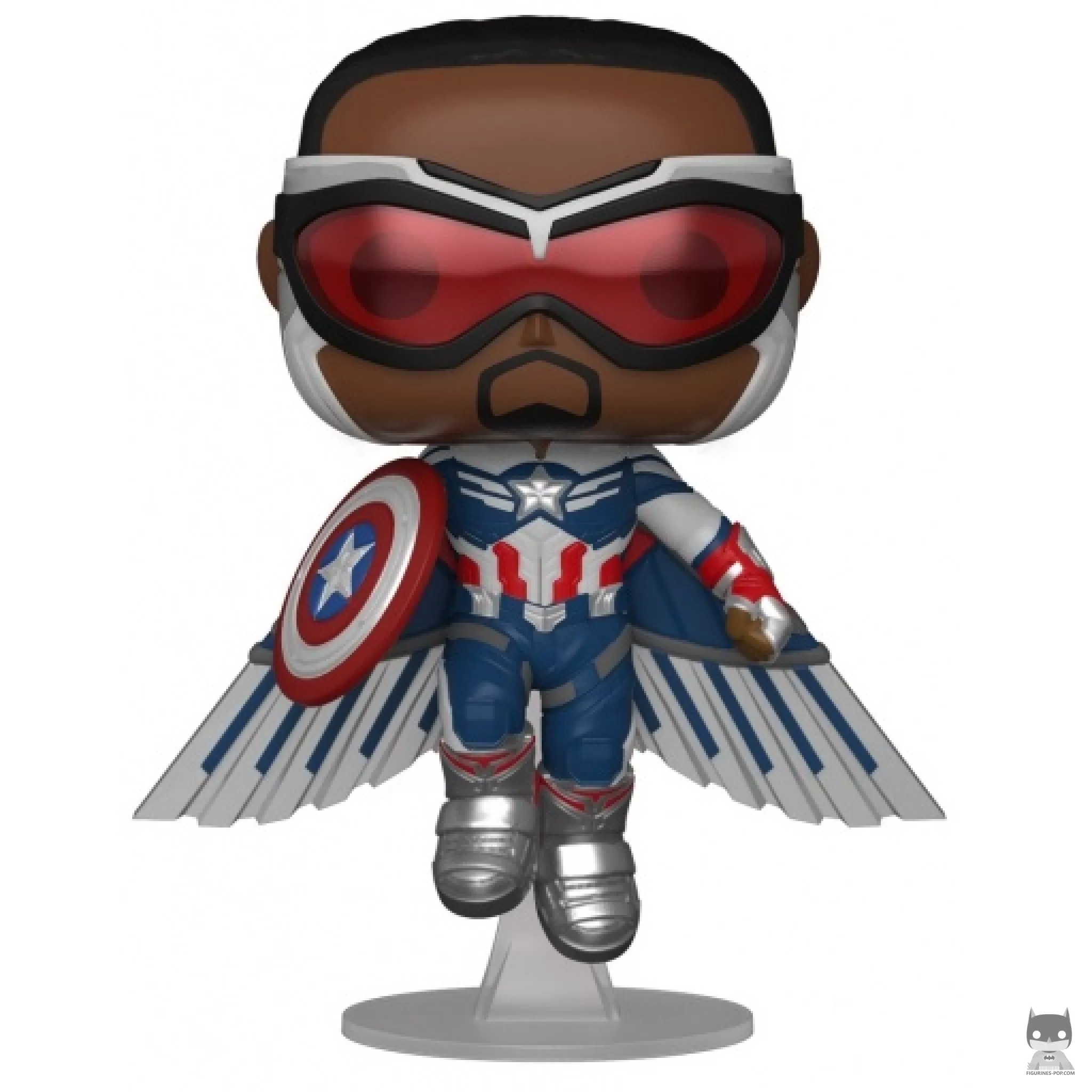 Figurine Funko POP Captain America (Metallic) (Falcon et le Soldat de l'Hiver)