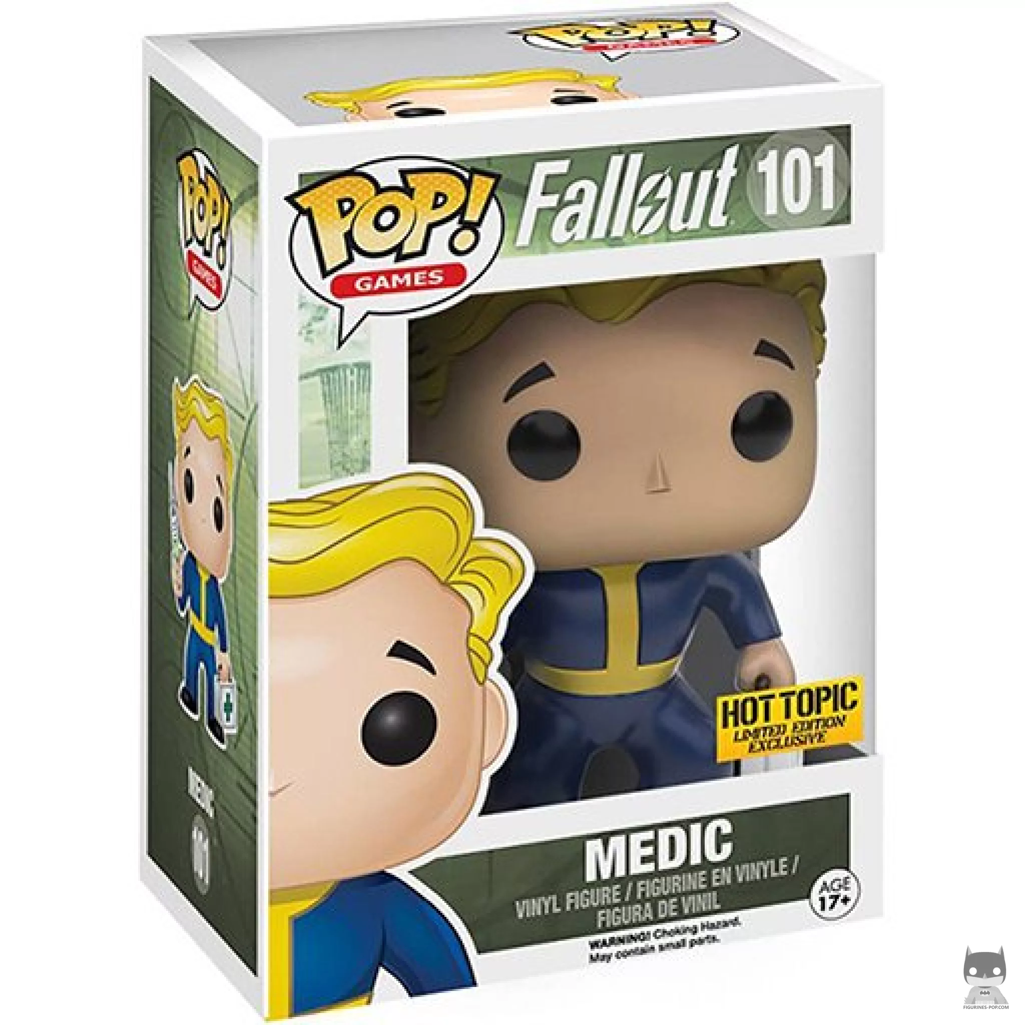 Figurine Funko POP Vault Boy (Perk Medic) avec boîte