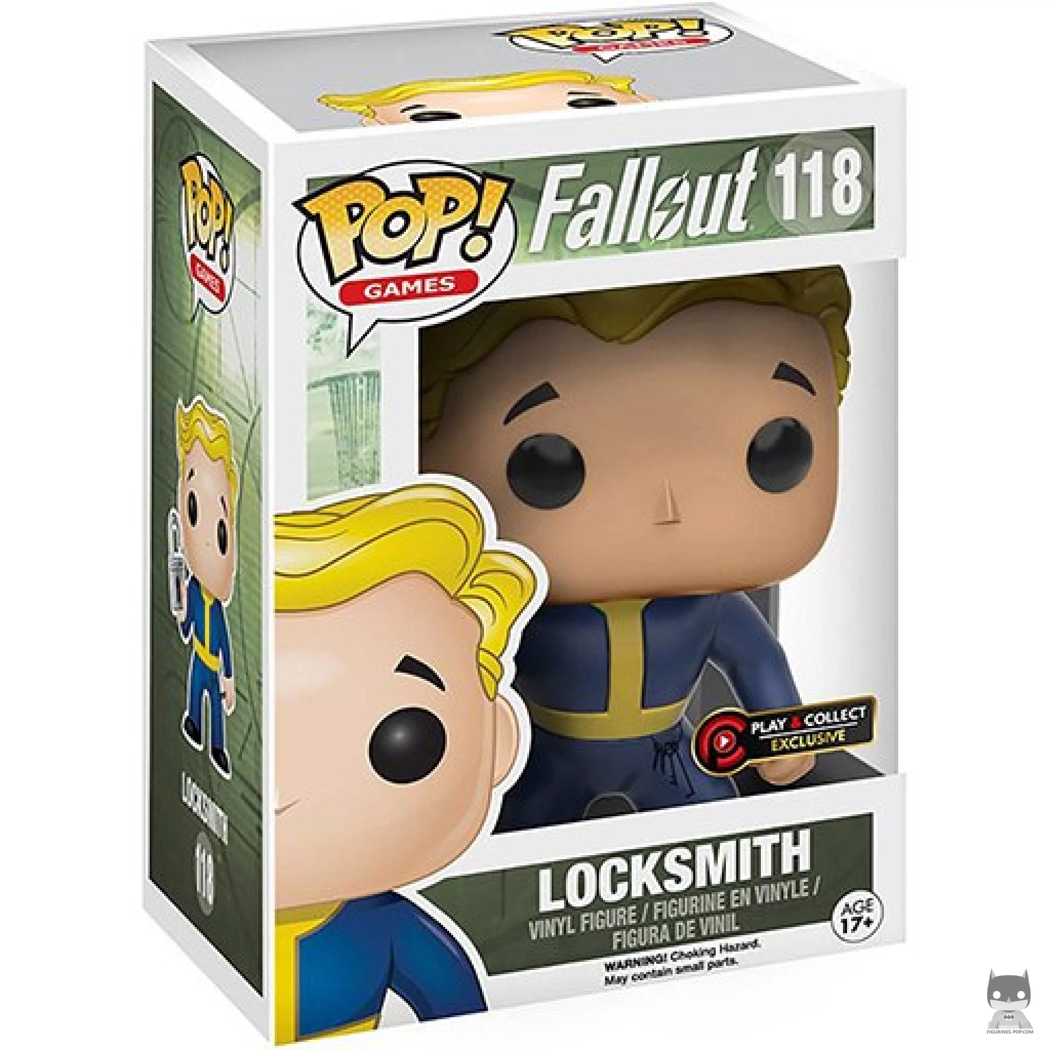 Figurine Funko POP Vault Boy (Perk Lockpick) avec boîte