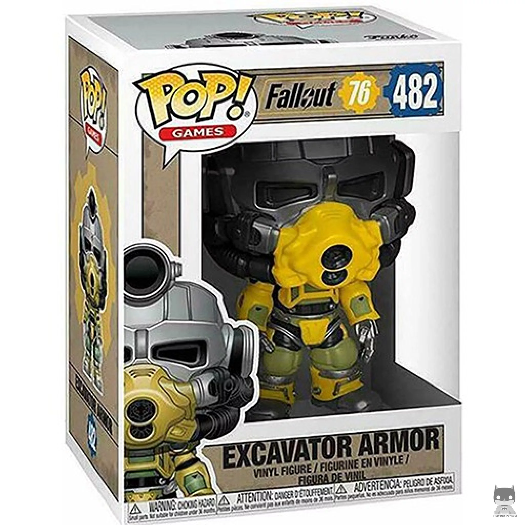 Figurine Funko POP Excavator Armor avec boîte