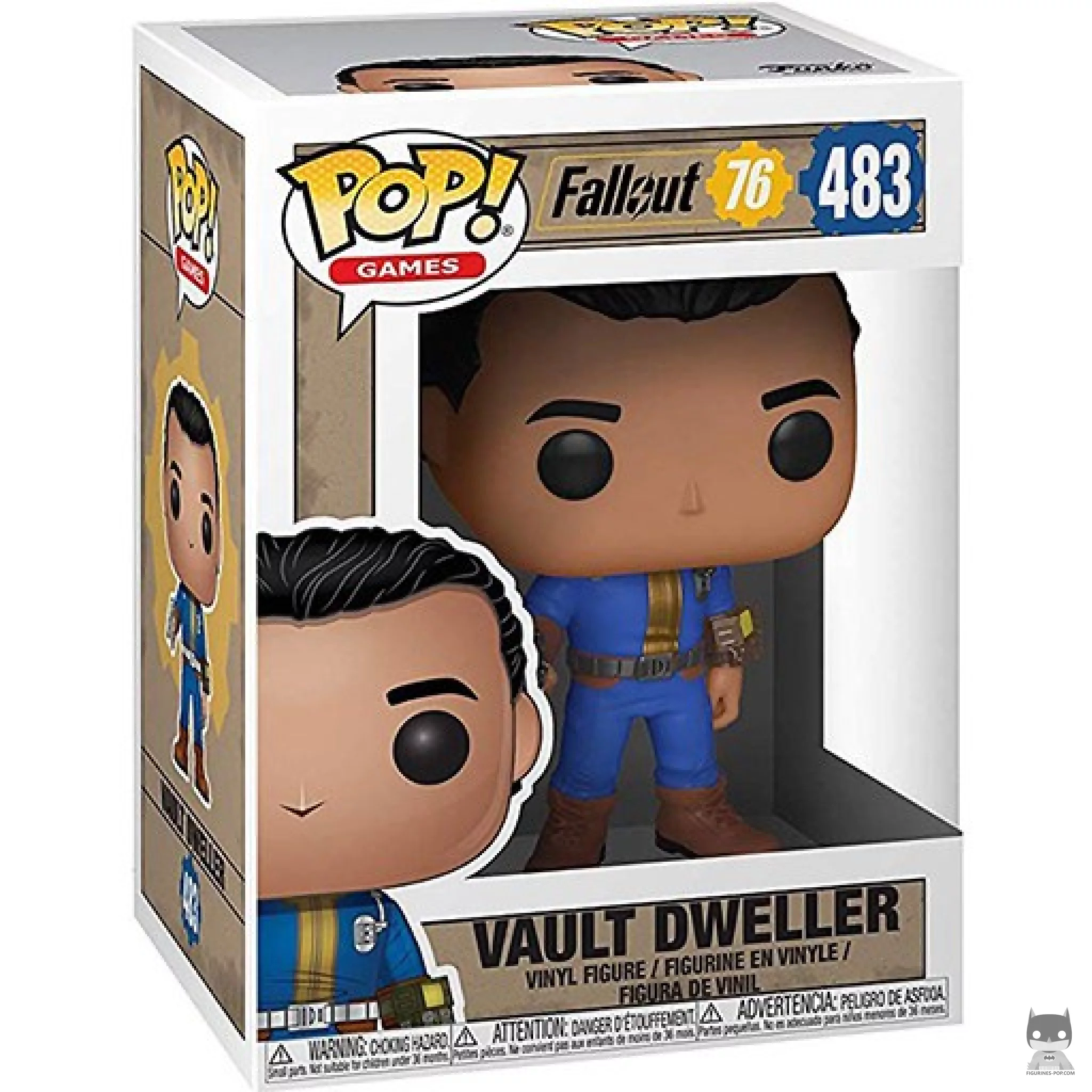 Figurine Funko POP Vault Dweller (Fallout 76) avec boîte