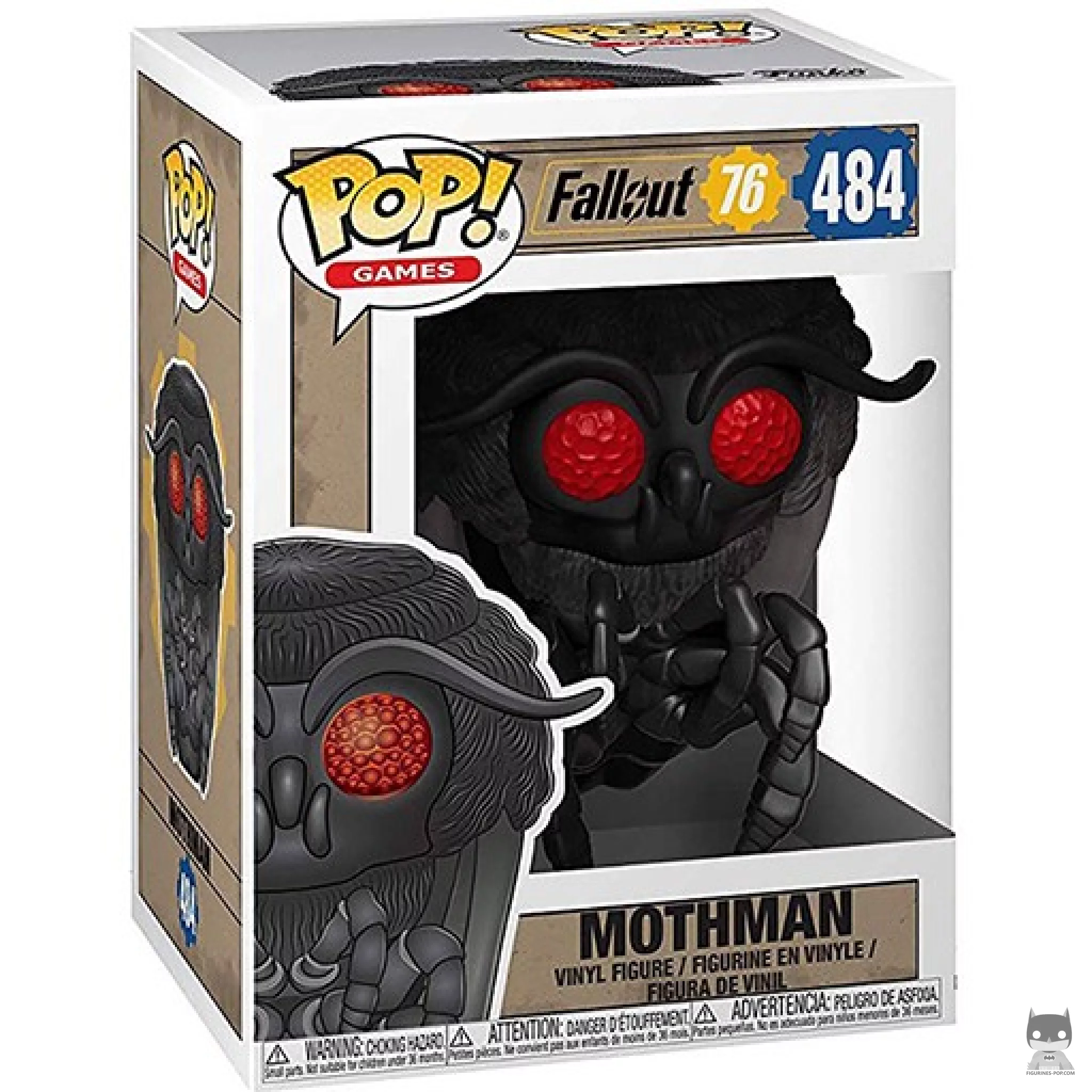 Figurine Funko POP Mothman avec boîte