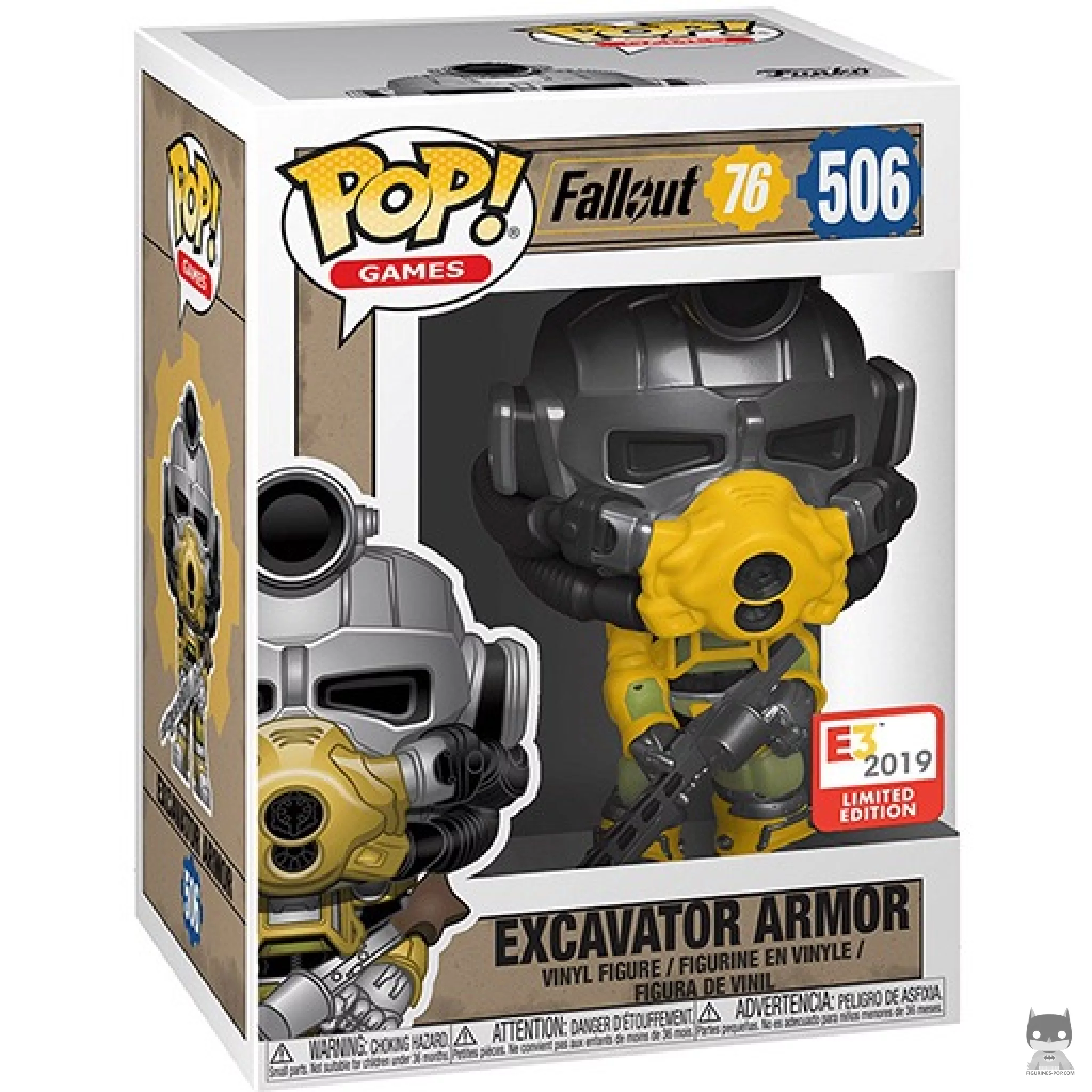 Figurine Funko POP Excavator Armor avec boîte