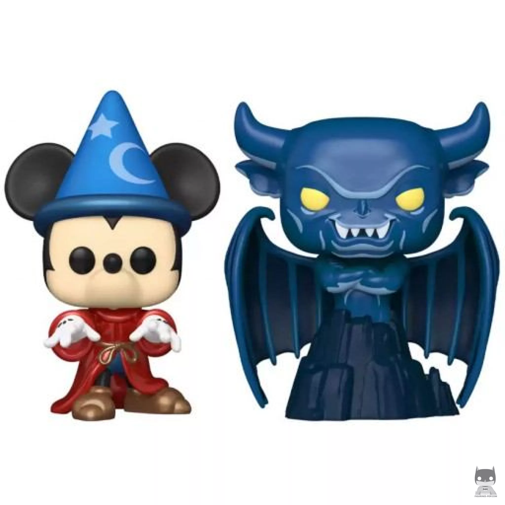 Figurine Funko POP Mickey Sorcier & Chernabog (Fantasia)