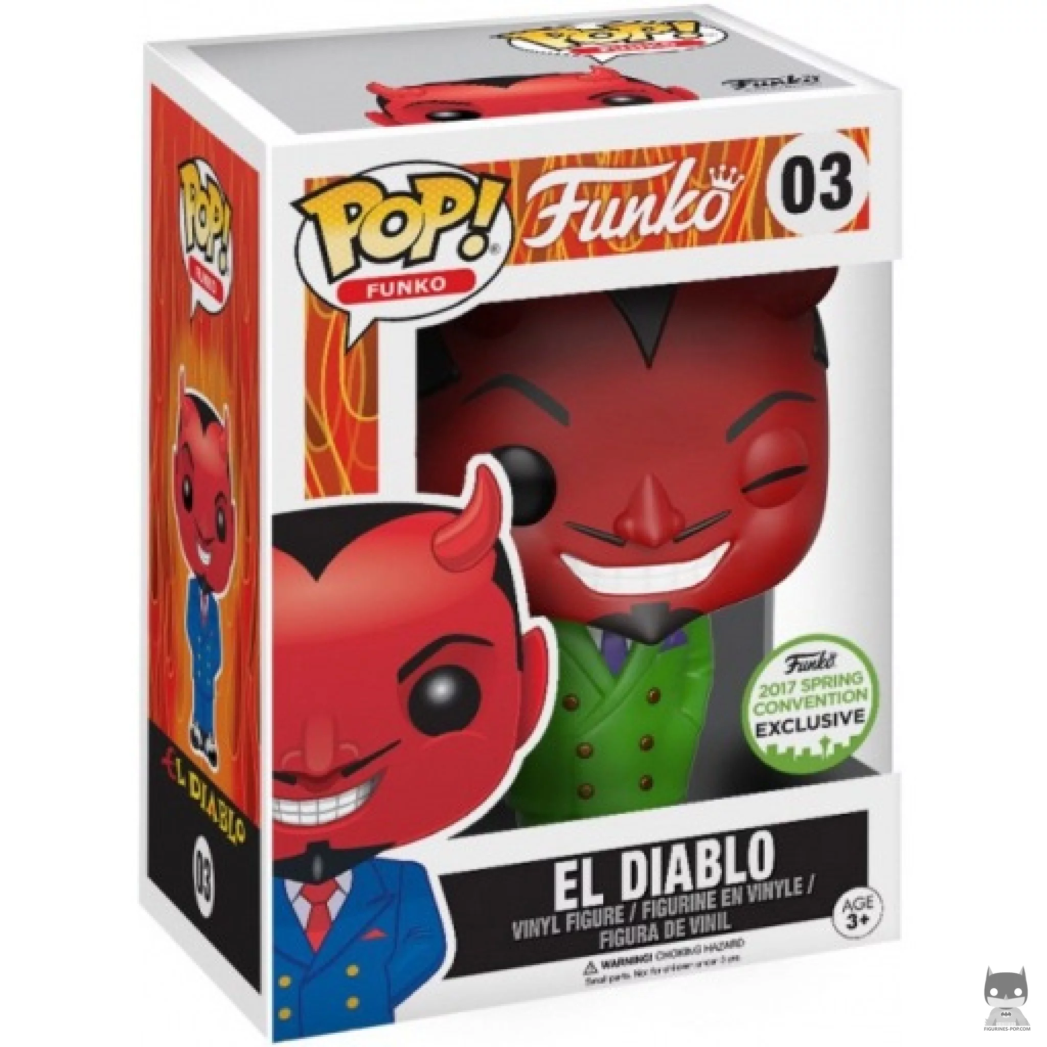 Figurine Funko POP El Diablo avec boîte