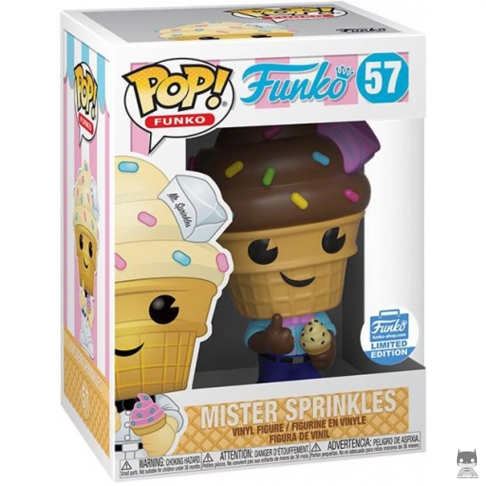 Figurine Funko POP Mr. Sprinkles (Chocolat) avec boîte