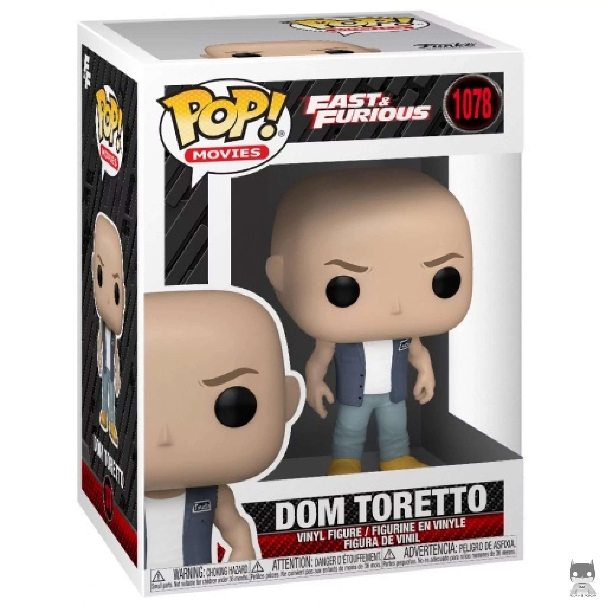 Figurine Funko POP Dom Toretto avec boîte