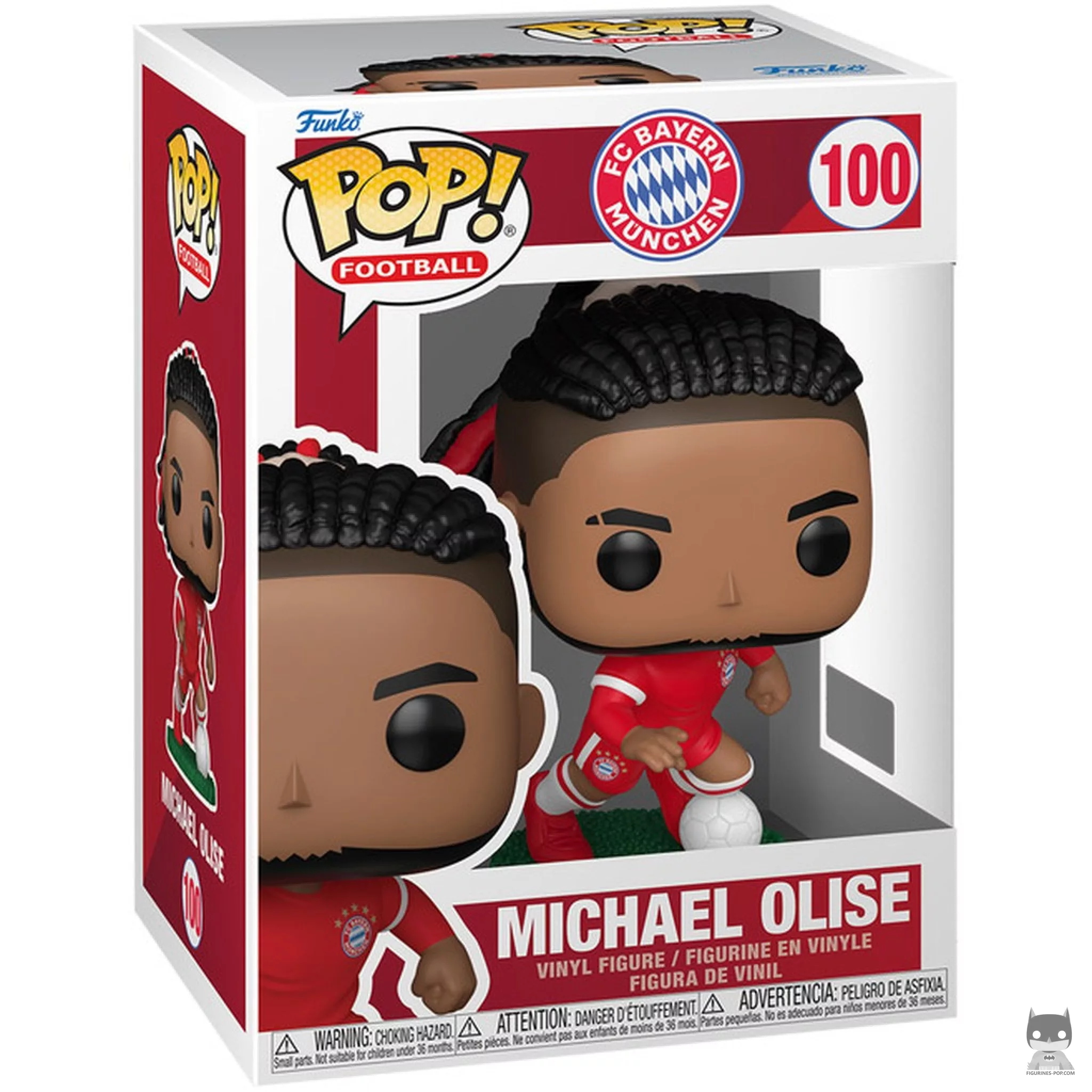 Figurine Funko POP Michael Olise (Bayern Munich) avec boîte