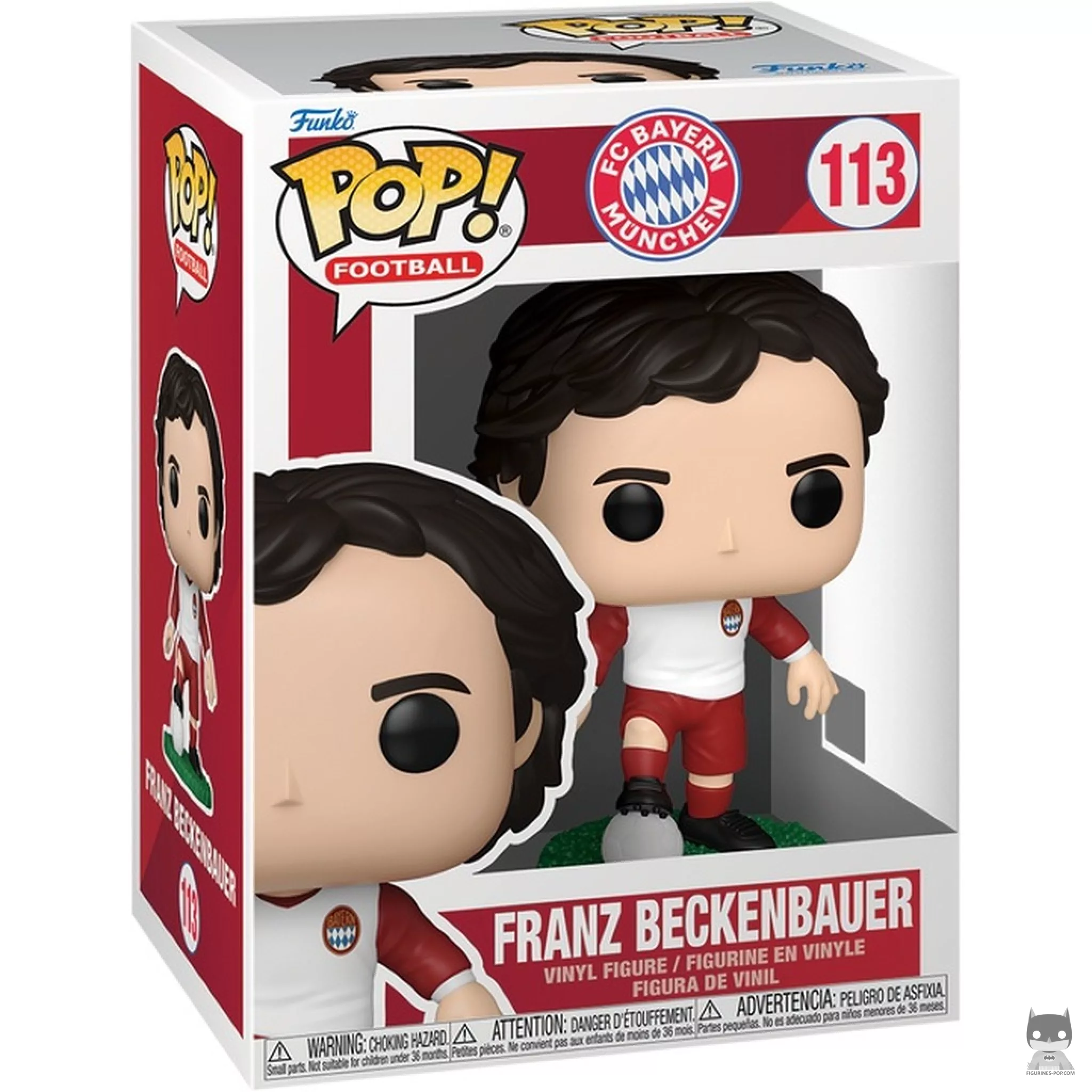 Figurine Funko POP Franz Beckenbauer (Bayern Munich) avec boîte