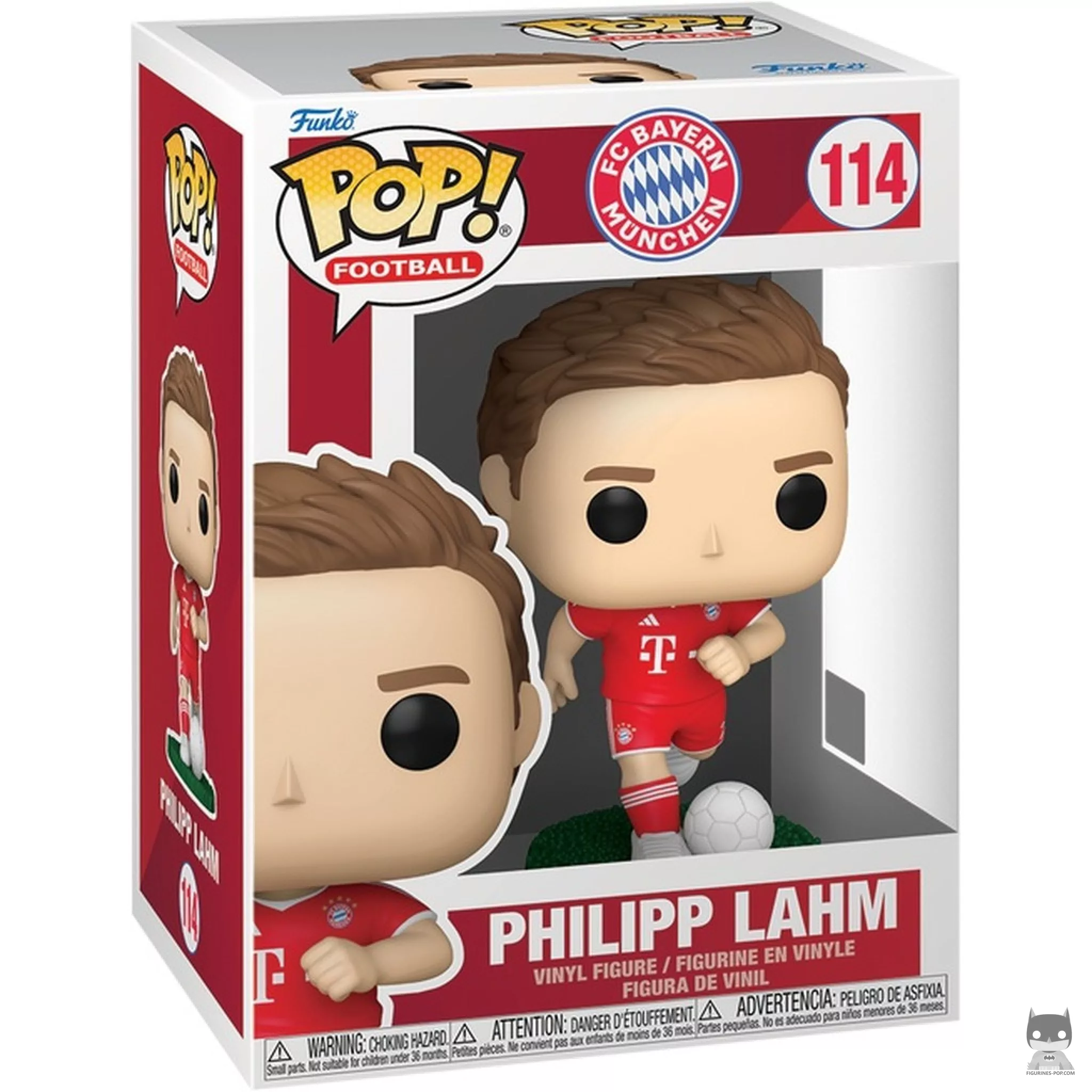 Figurine Funko POP Philipp Lahm (Bayern Munich) avec boîte